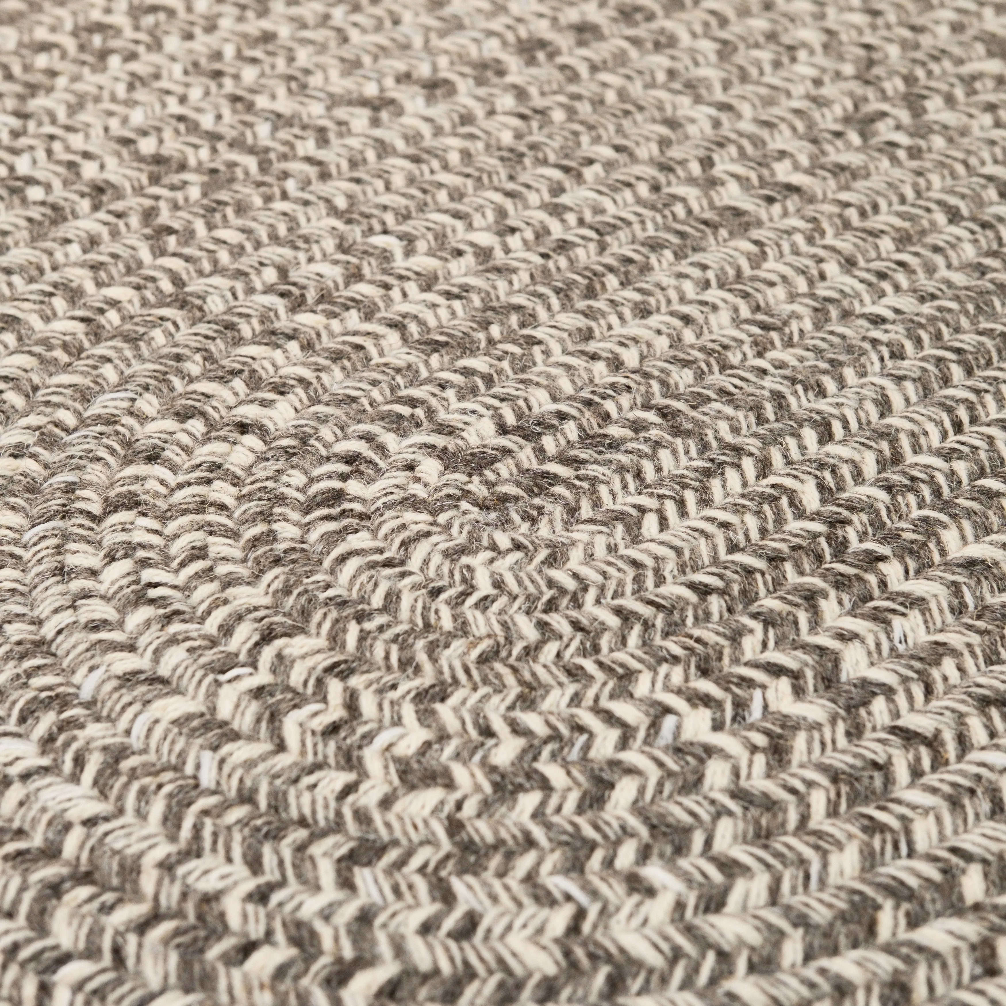 100% ALL - NATURAL Wool Woven Tweed Indoor Area Rug