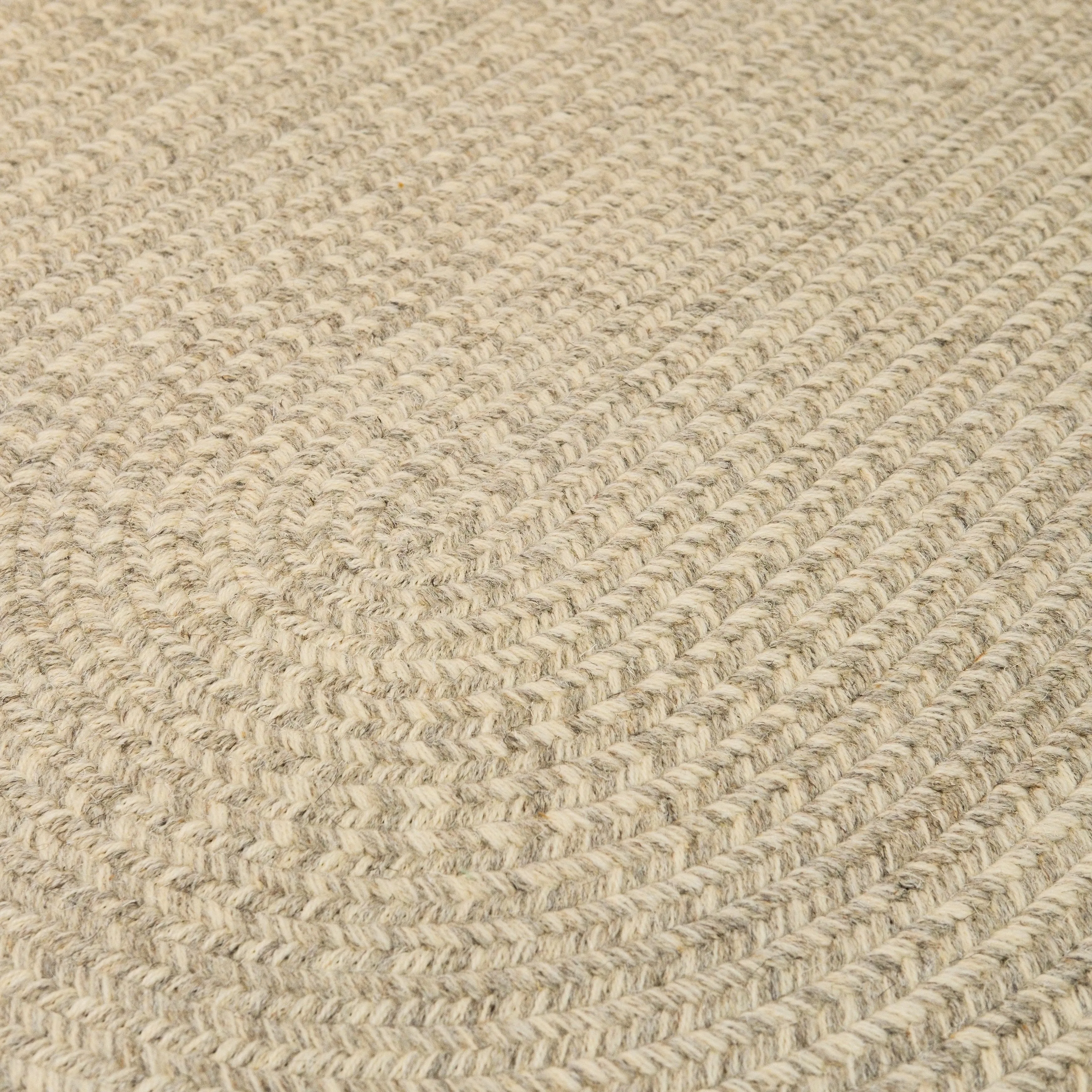 100% ALL - NATURAL Wool Woven Tweed Indoor Area Rug