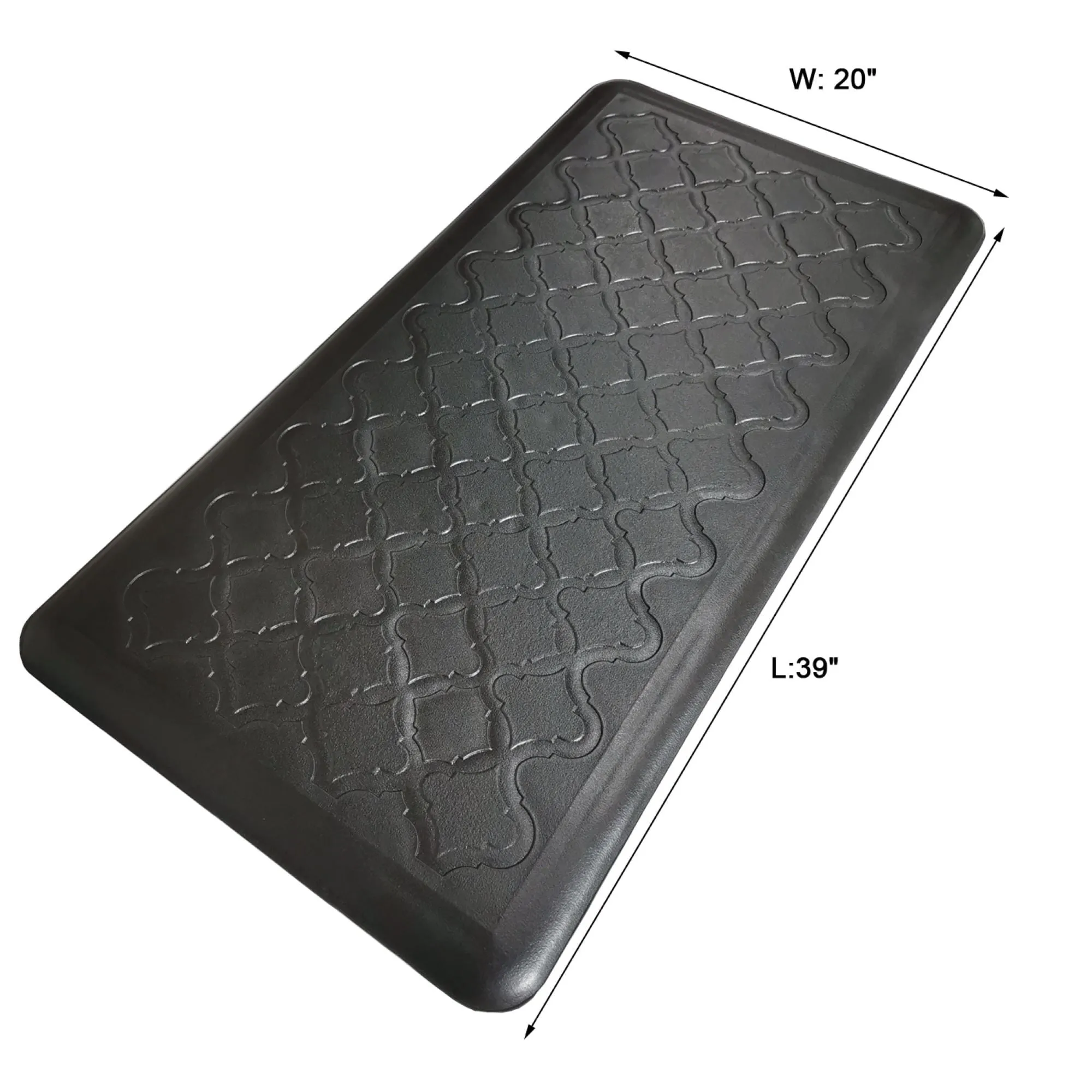 20 x 39 Premium Anti-Fatigue Comfort Mat for Kitchen. Office Standing Desk - N/A