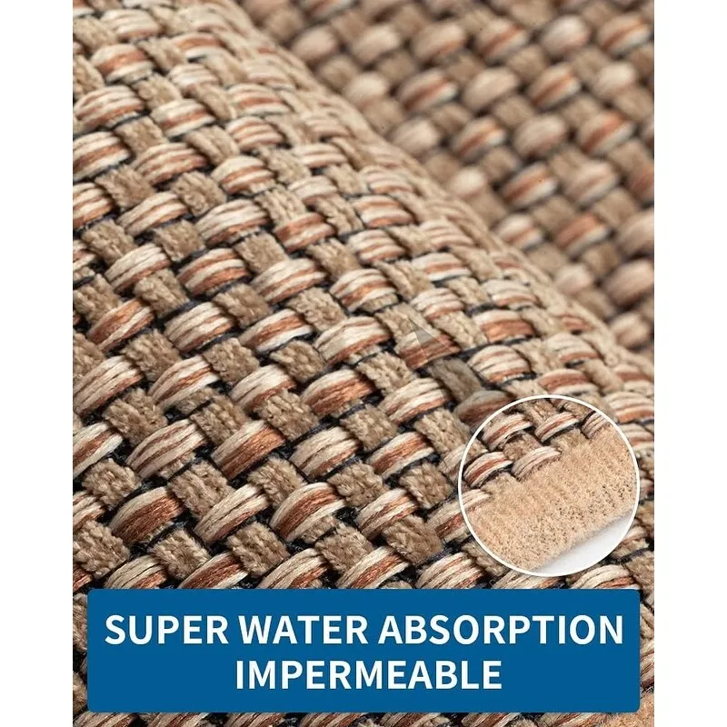20x47 Kitchen Rugs and Mats Non Skid Washable. Absorbent Runner Rugs - 20*47