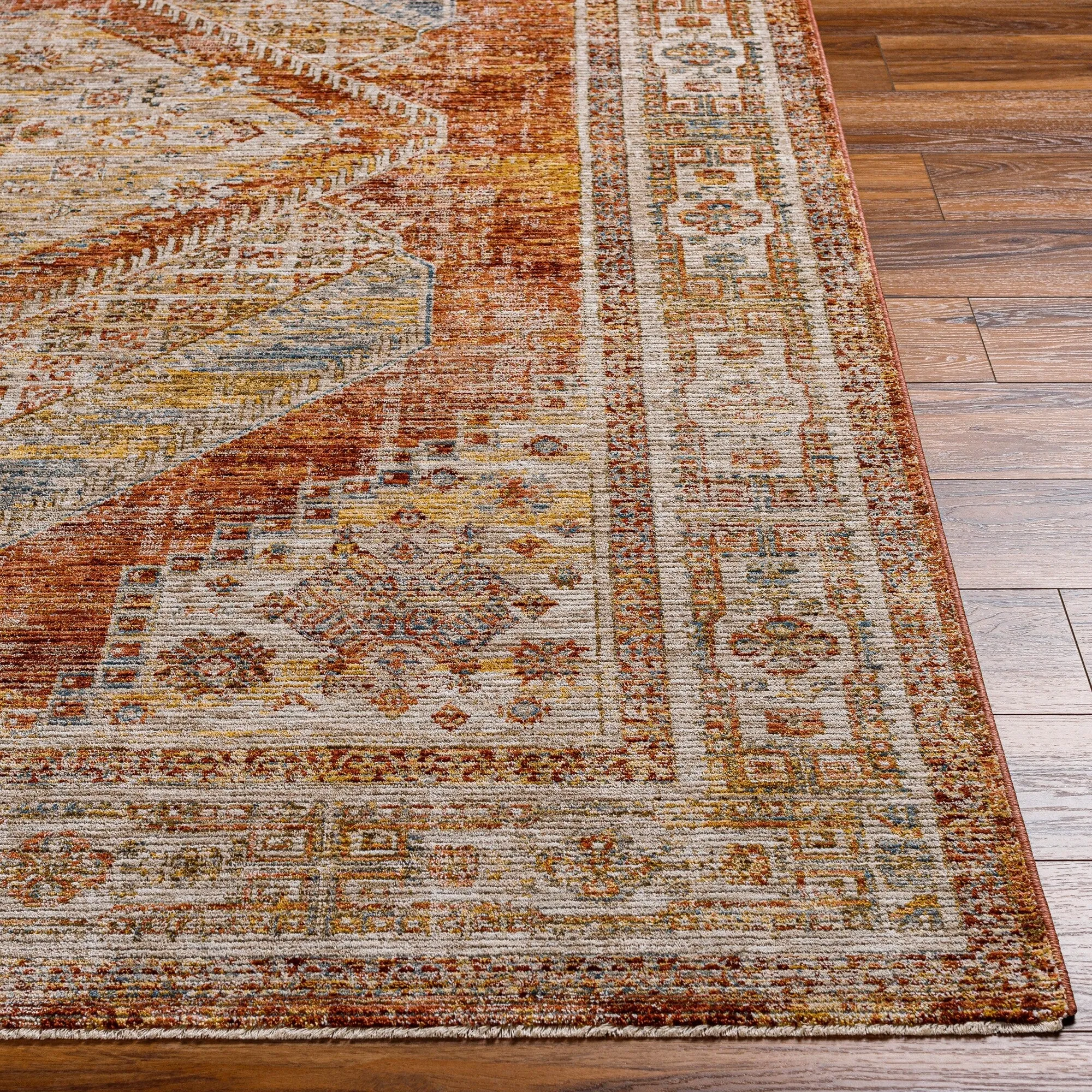 Abigail Traditional Medallion Area Rug
