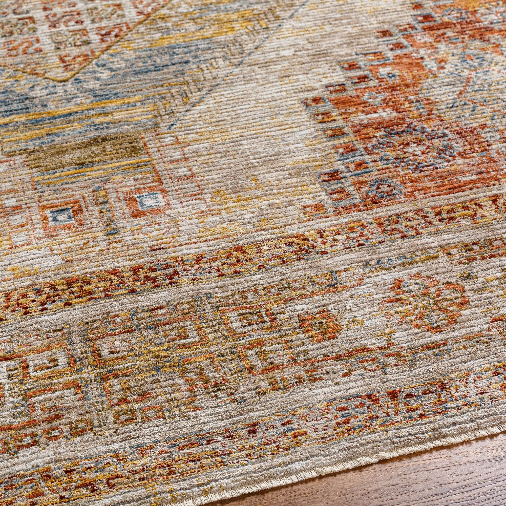 Abigail Traditional Medallion Area Rug