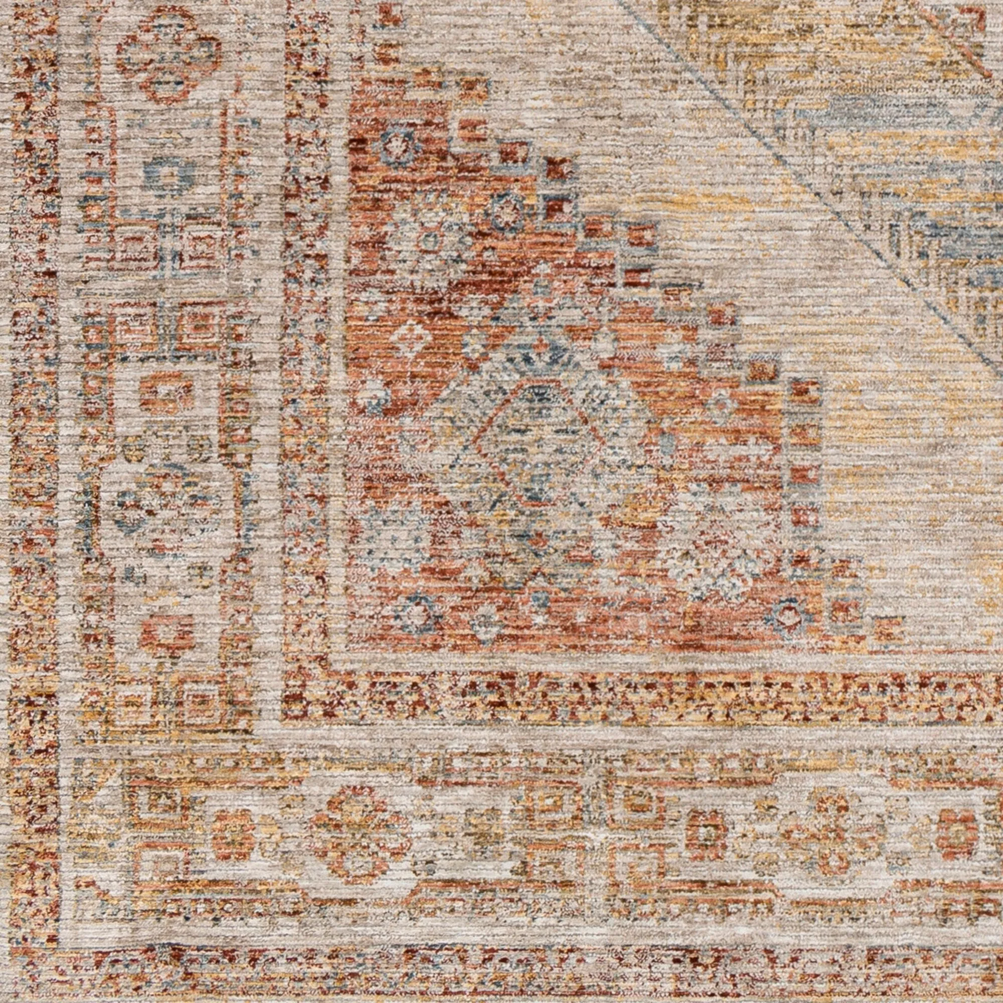 Abigail Traditional Medallion Area Rug