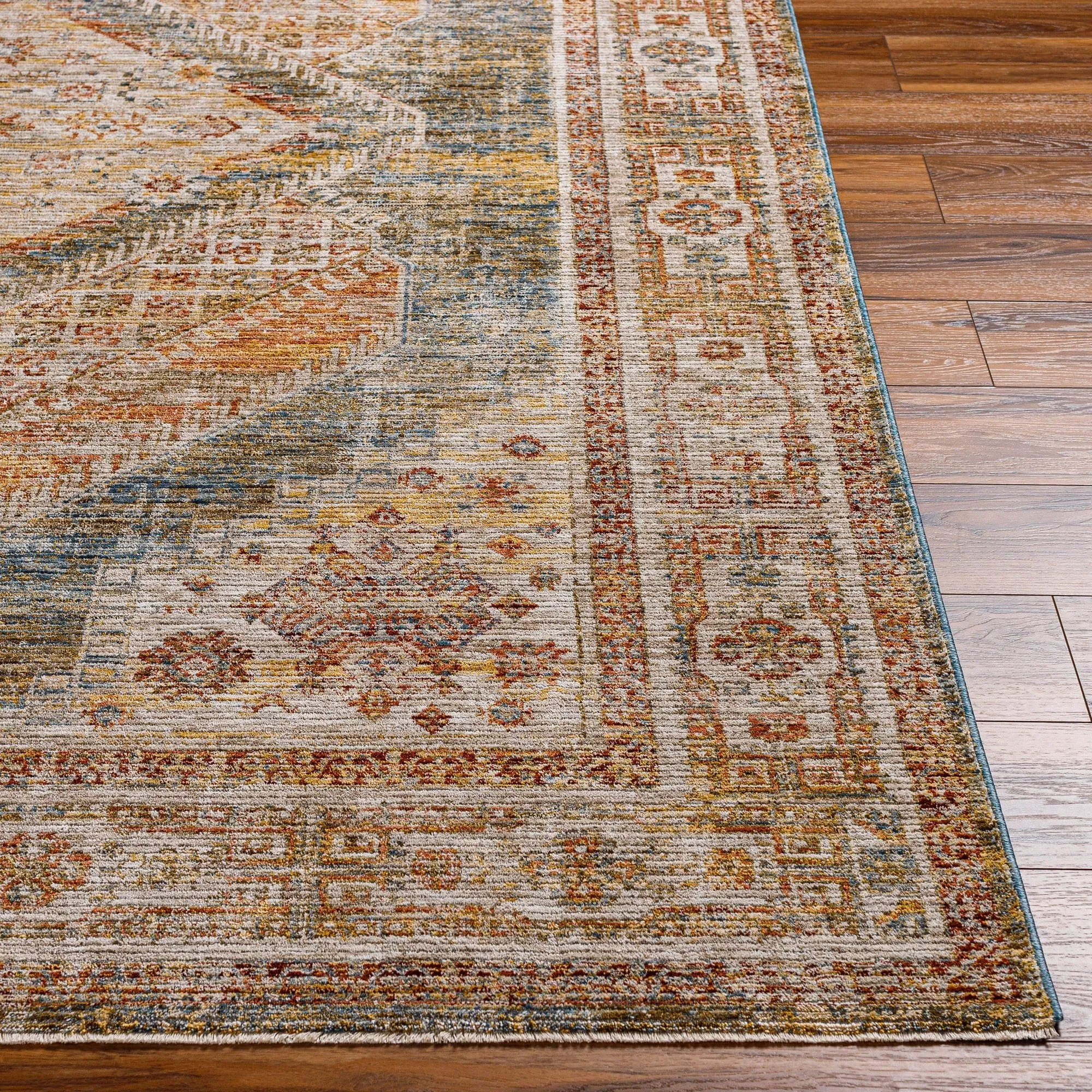 Abigail Traditional Medallion Area Rug