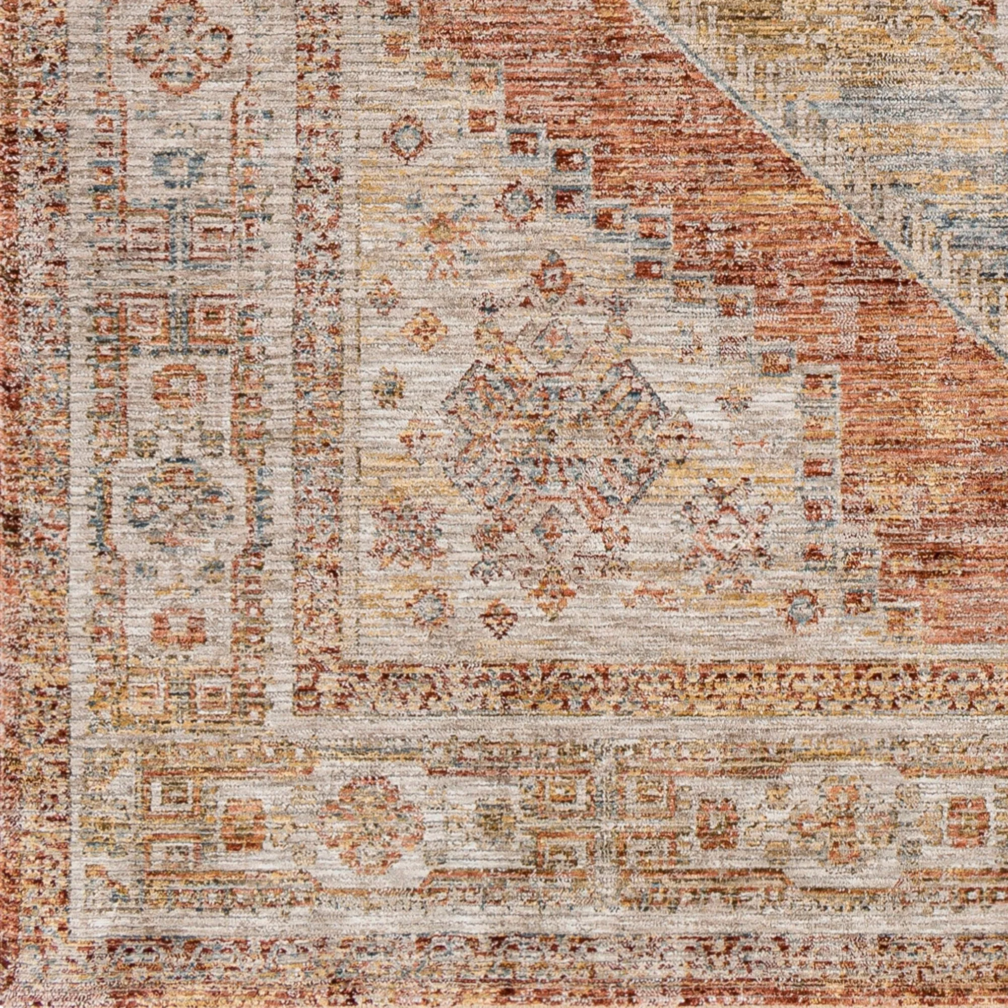 Abigail Traditional Medallion Area Rug
