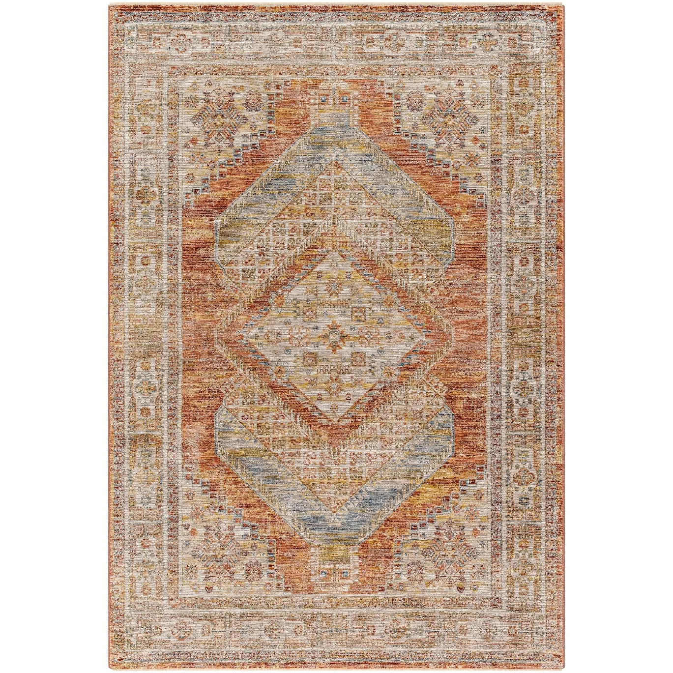 Abigail Traditional Medallion Area Rug