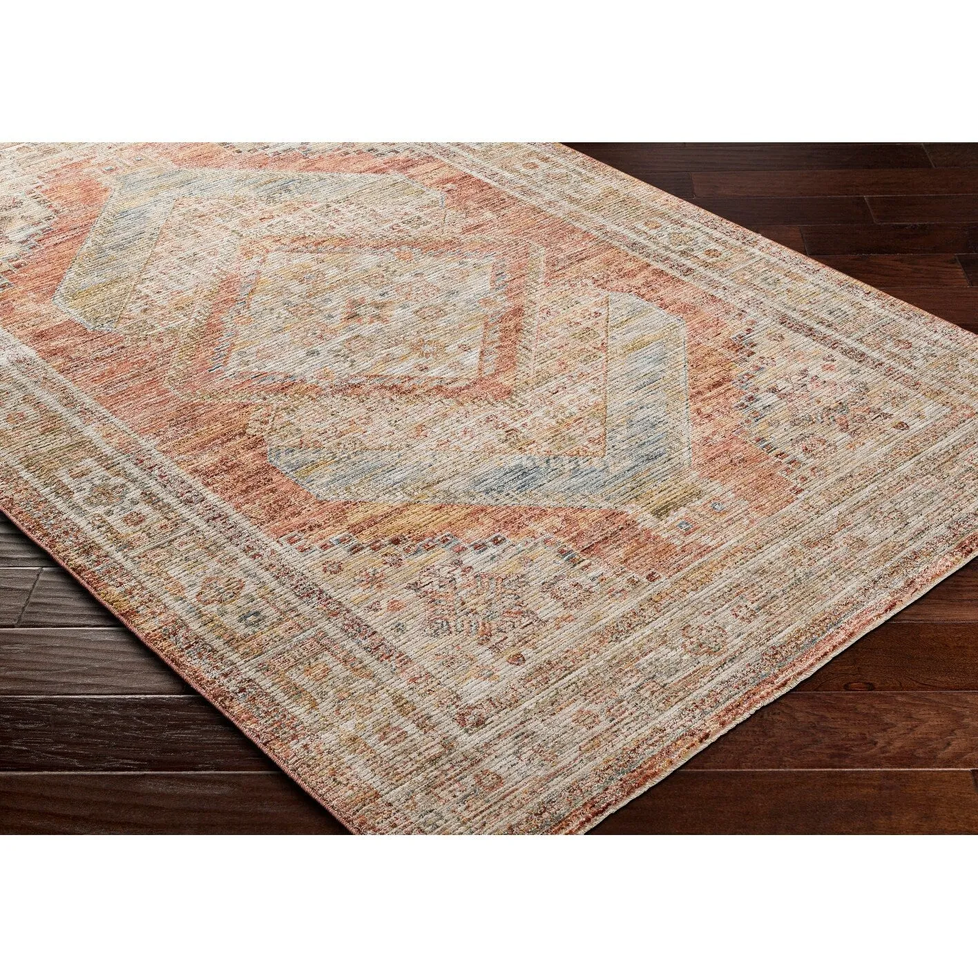 Abigail Traditional Medallion Area Rug