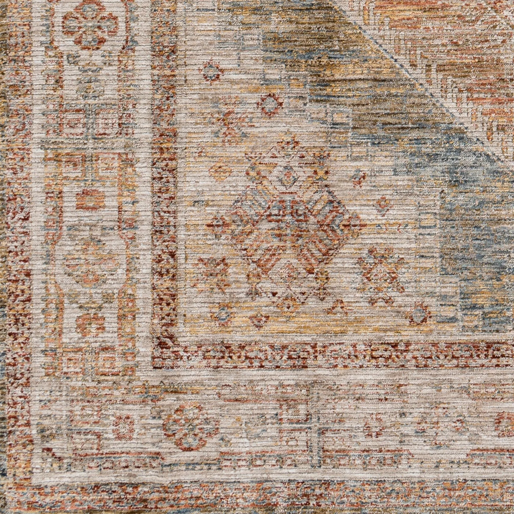 Abigail Traditional Medallion Area Rug