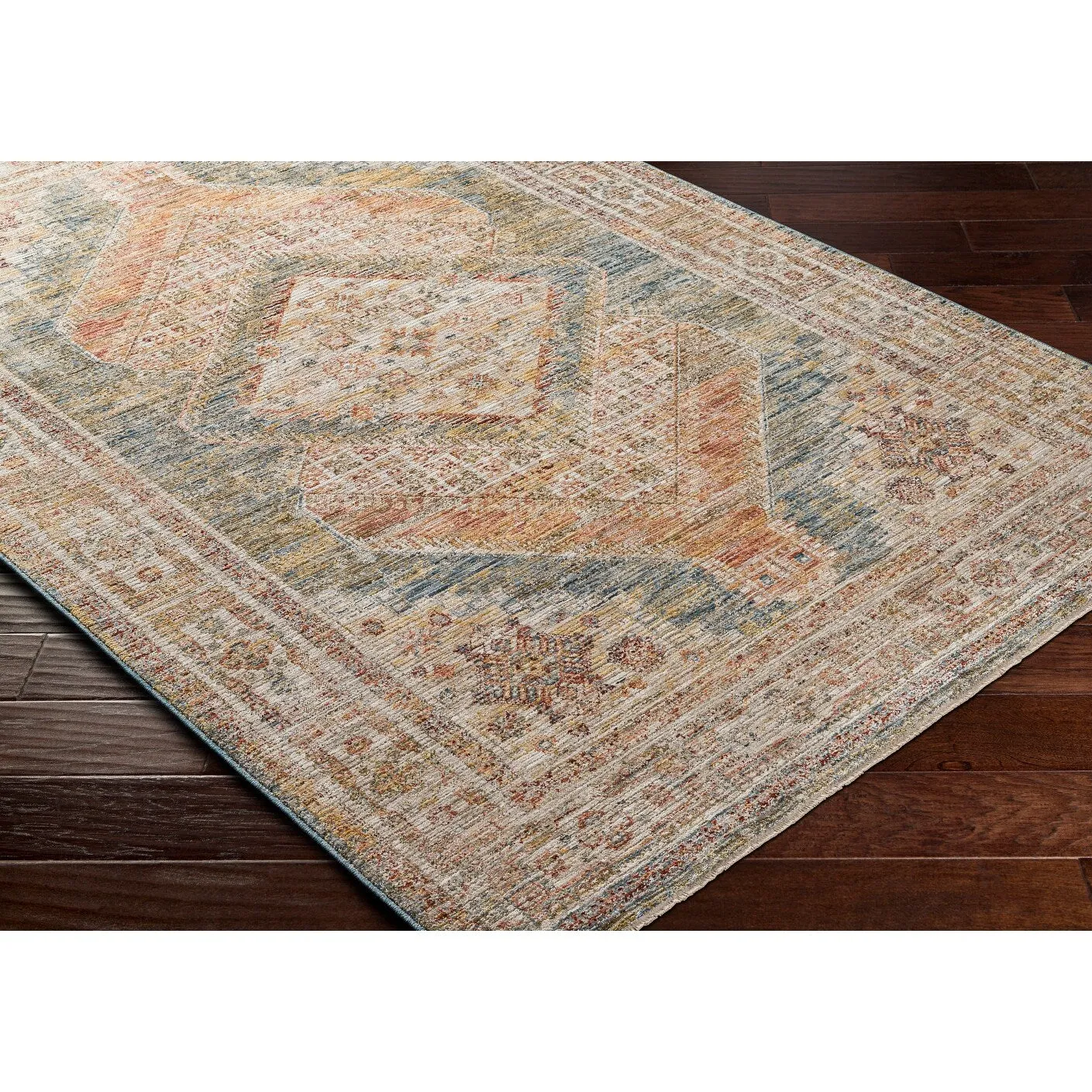 Abigail Traditional Medallion Area Rug