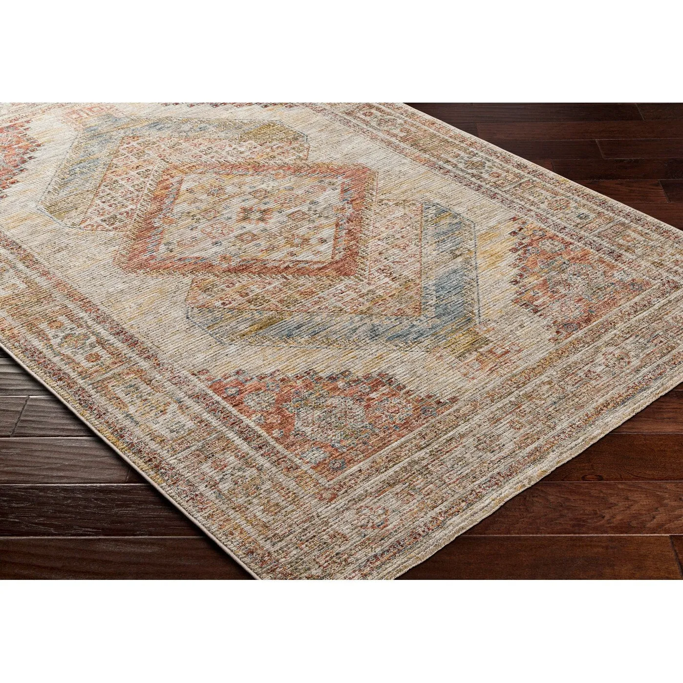 Abigail Traditional Medallion Area Rug