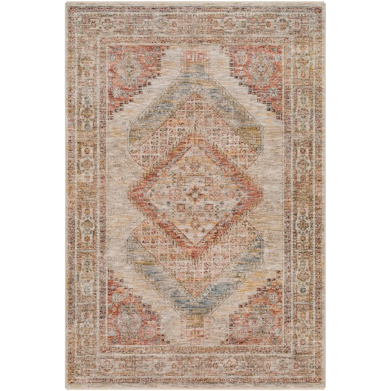 Abigail Traditional Medallion Area Rug