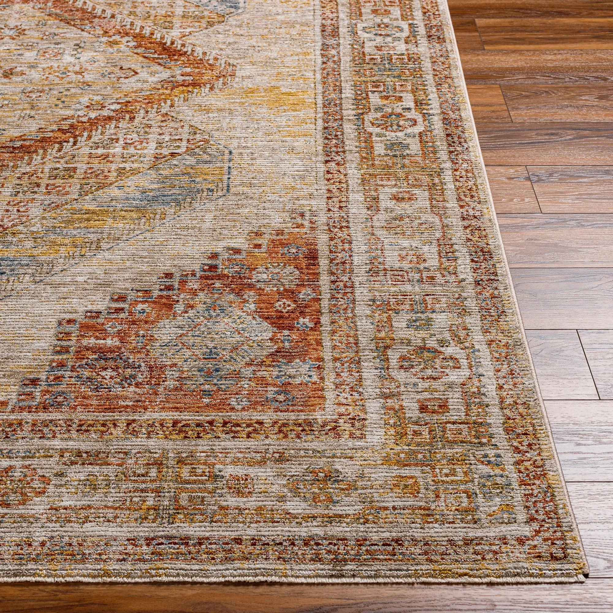 Abigail Traditional Medallion Area Rug