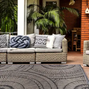 Abstract Indoor/Outdoor Area Rug