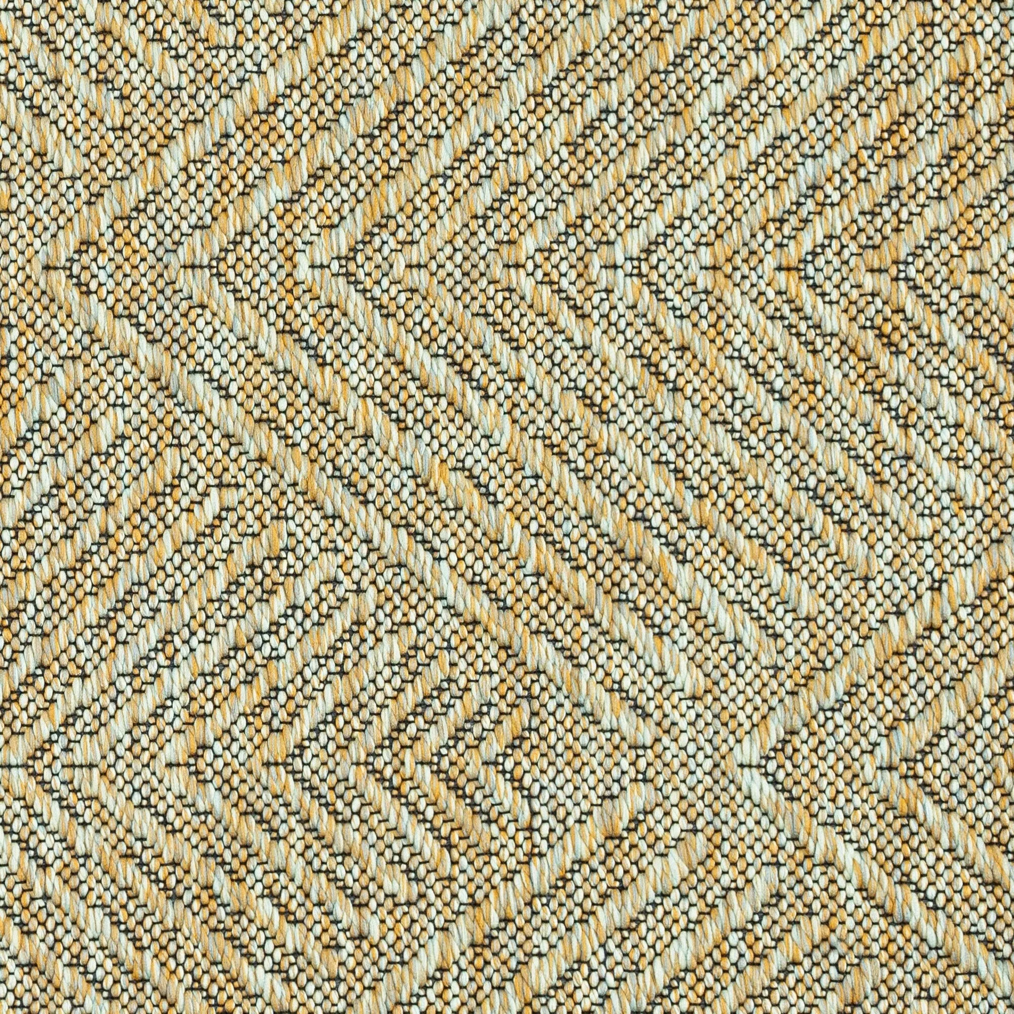 Alameda Solid Color Chevron Machine Washable Indoor Area Rug