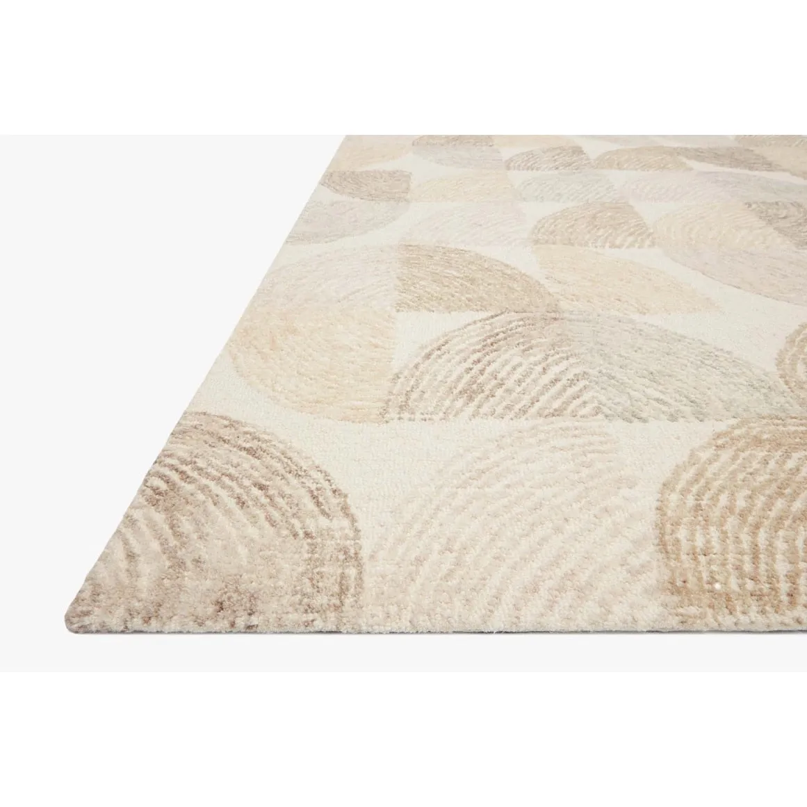 Alexander Home Aubrey Mid-Centruy Modern 100% Wool Area Rug