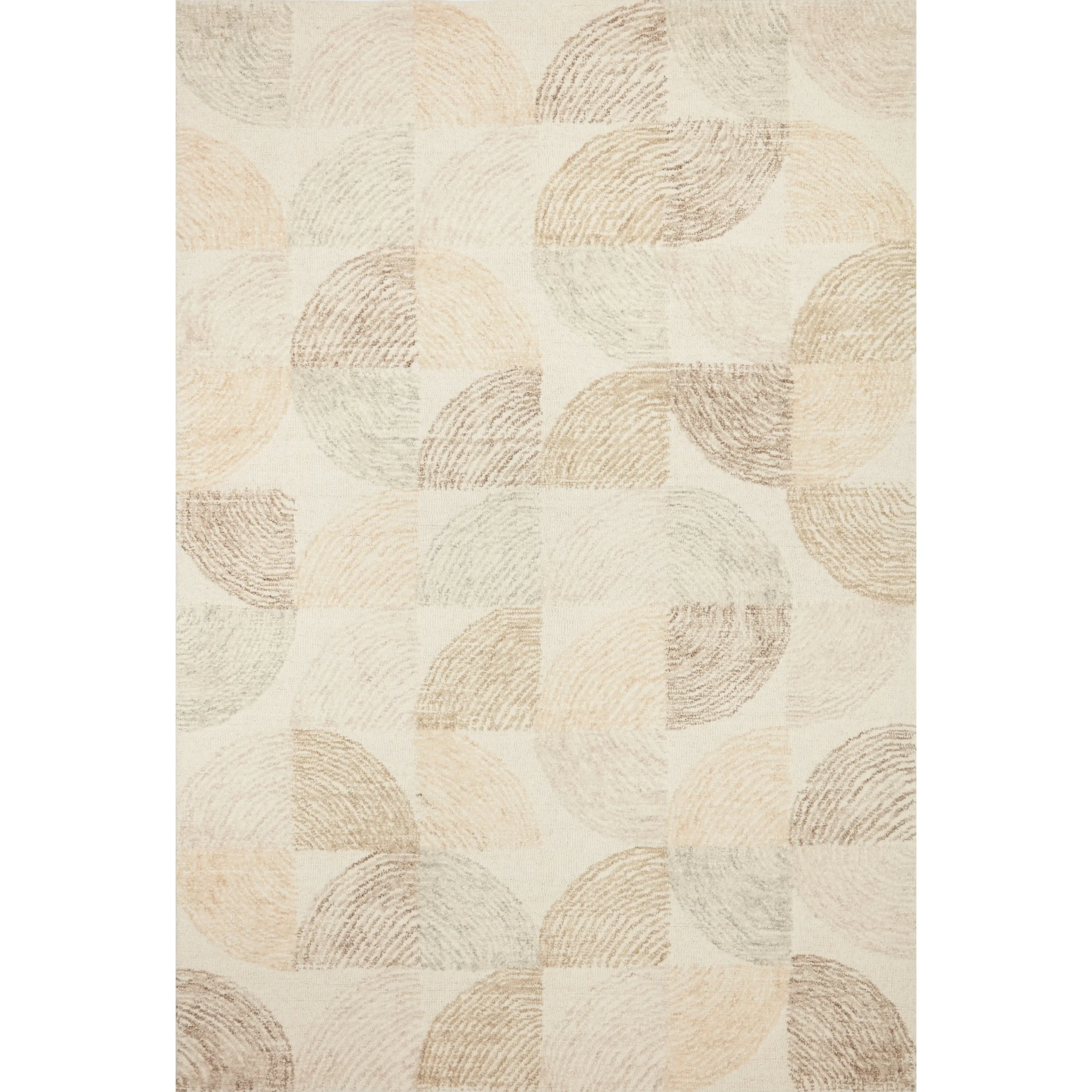 Alexander Home Aubrey Mid-Centruy Modern 100% Wool Area Rug
