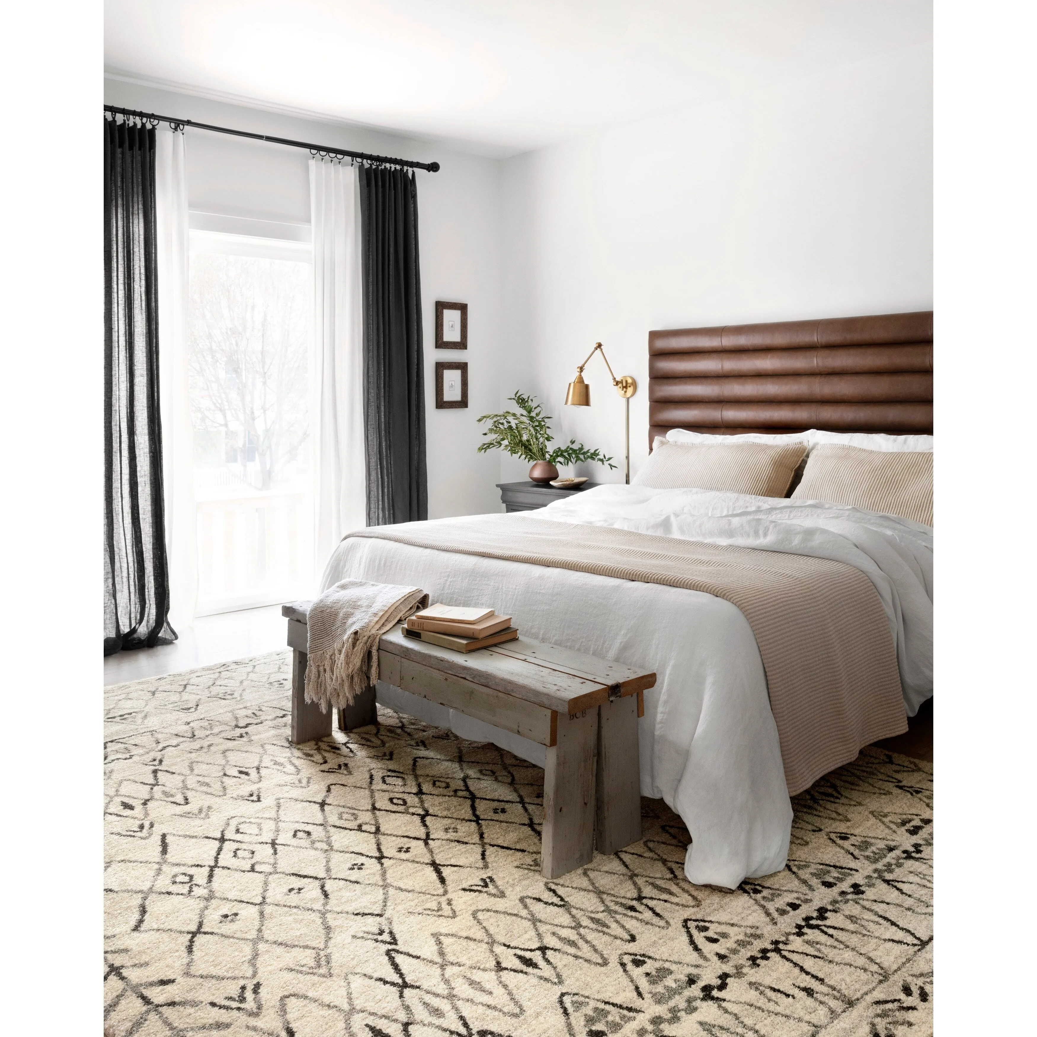 Alexander Home Brentley Abstract Tribal Moroccan Area Rug