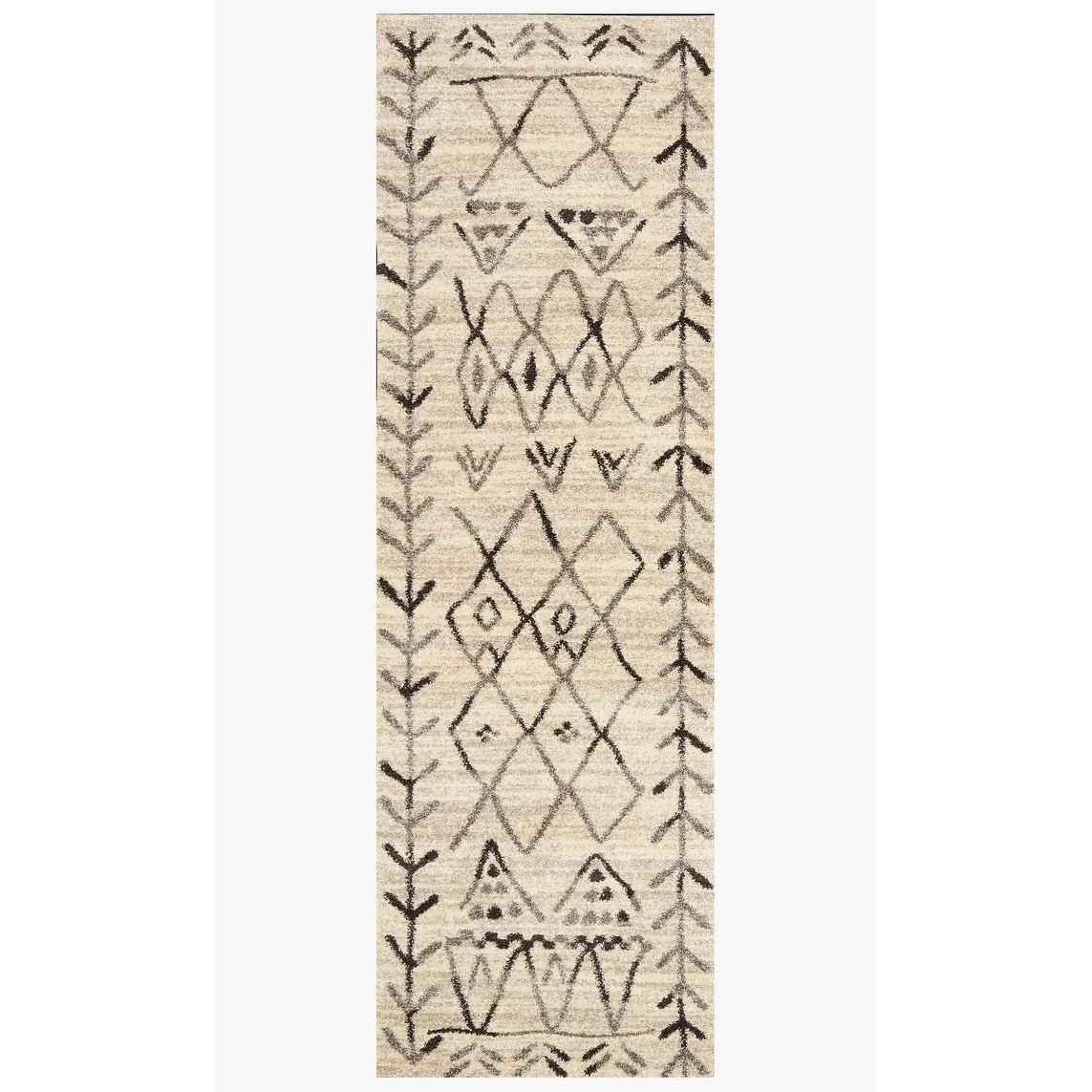 Alexander Home Brentley Abstract Tribal Moroccan Area Rug