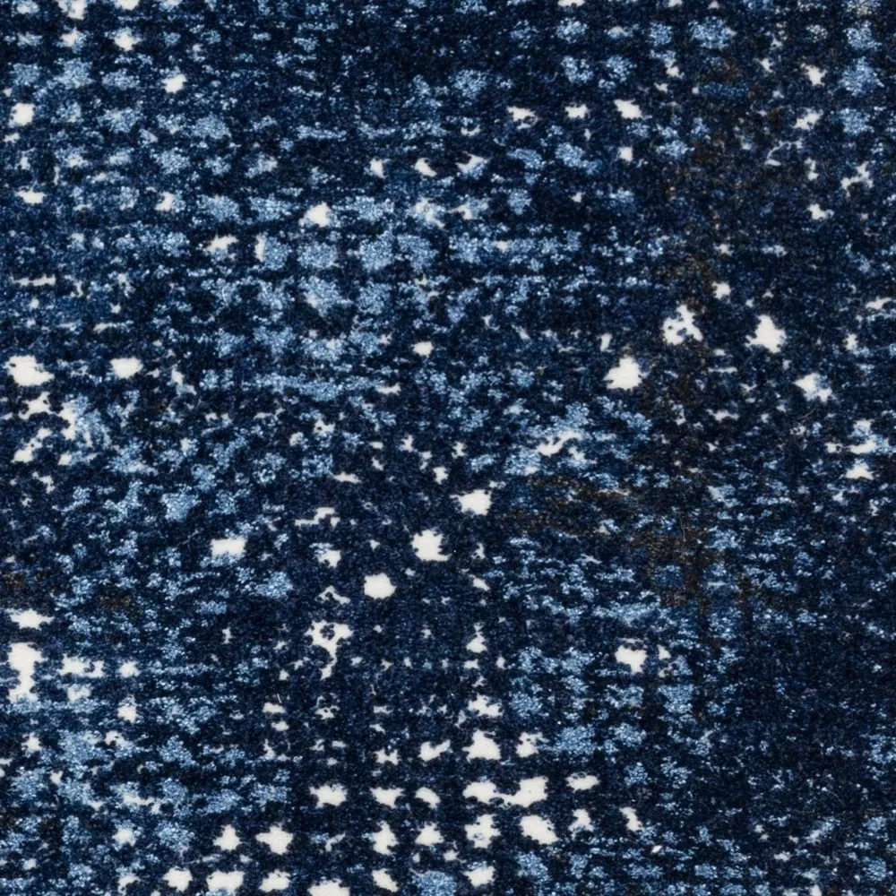 Alexander Home Cassidy Indigo Chevron Area Rug