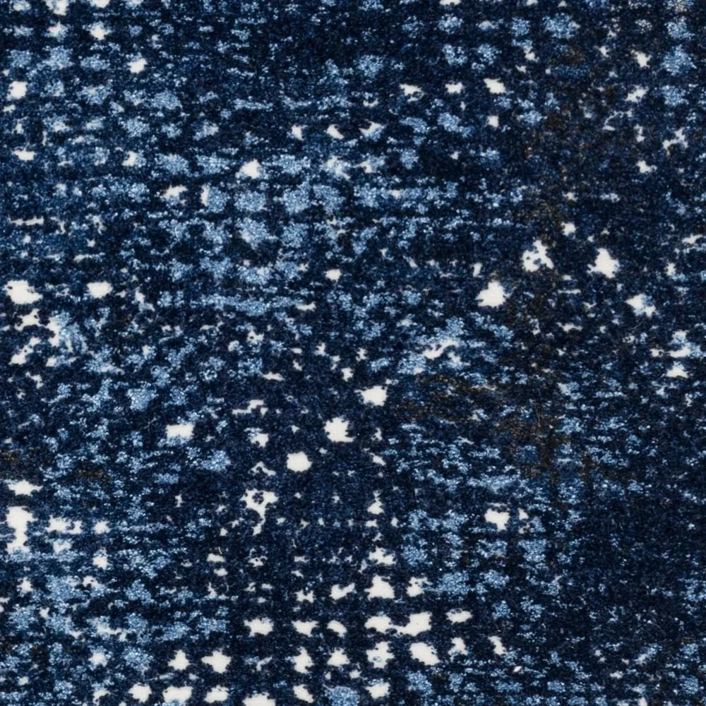 Alexander Home Cassidy Indigo Chevron Area Rug