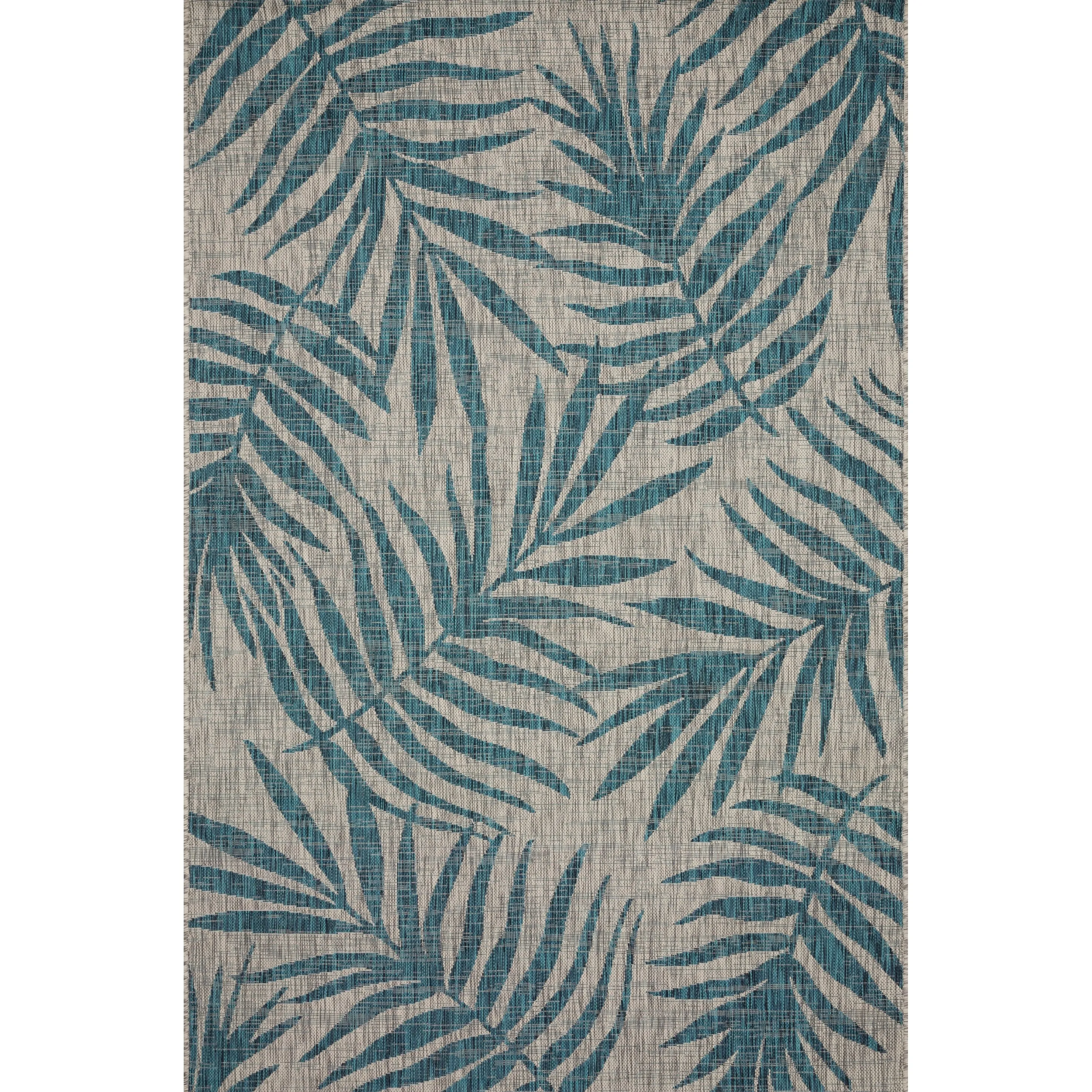 Alexander Home Collection Botanical Palms Indoor/Outdoor Rug