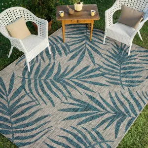 Alexander Home Collection Botanical Palms Indoor/Outdoor Rug