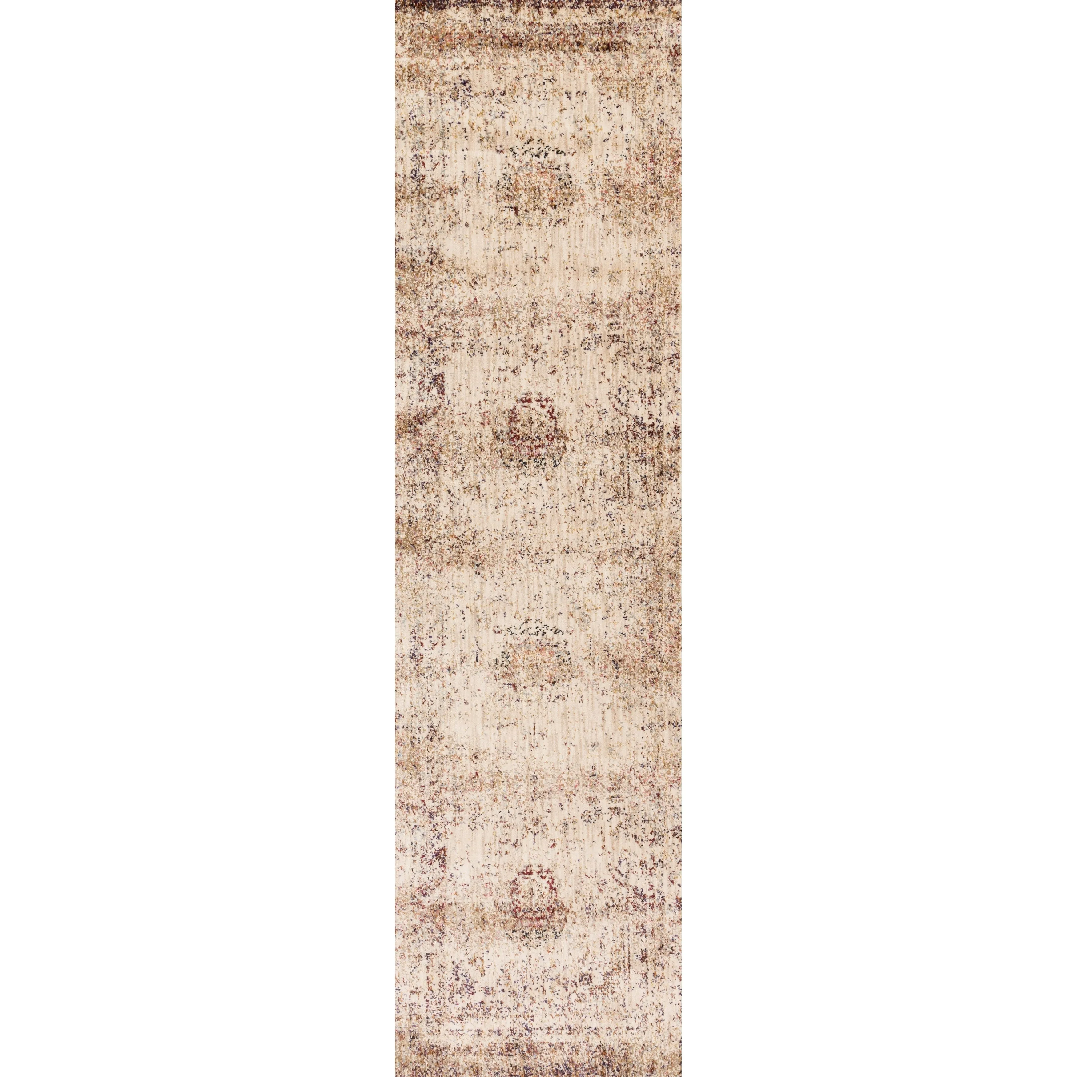 Alexander Home Contessa Botanical Distressed Area Rug