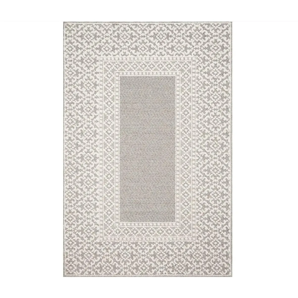 Alexander Home Denise Traditional Textured Indoor/ Outdoor Area Rug