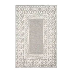 Alexander Home Denise Traditional Textured Indoor/ Outdoor Area Rug