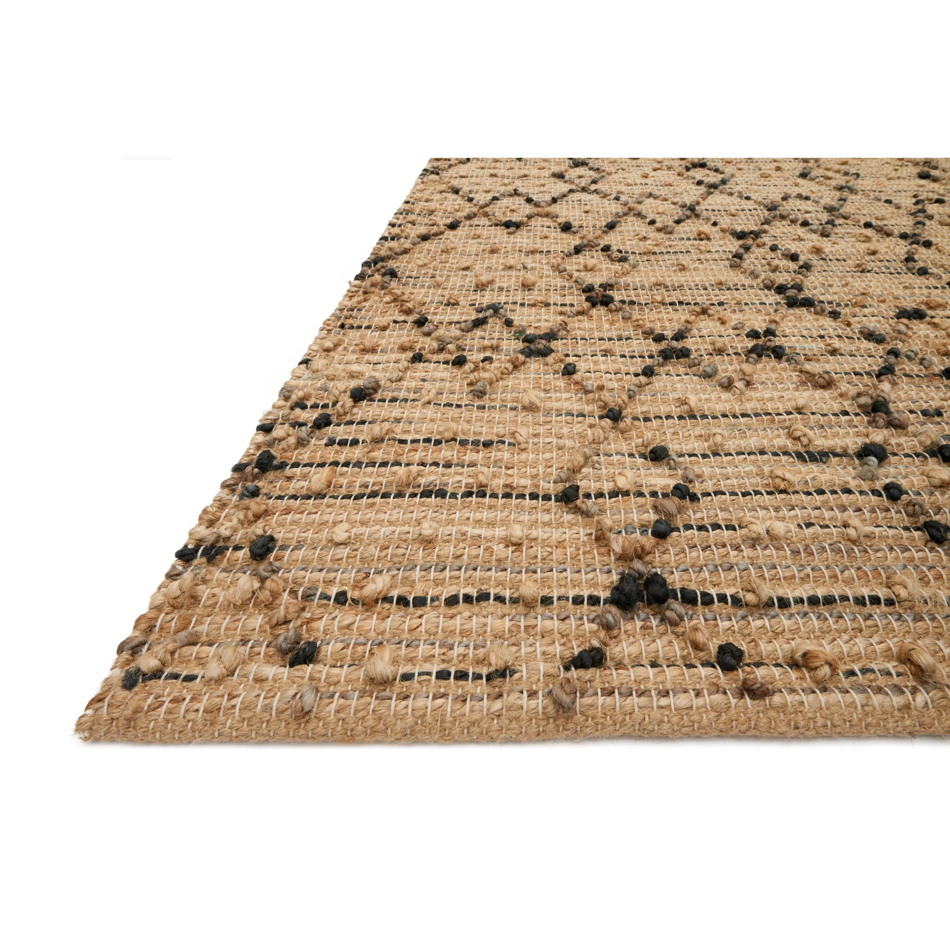 Alexander Home Ember Geometric Hand-Woven Jute Rug