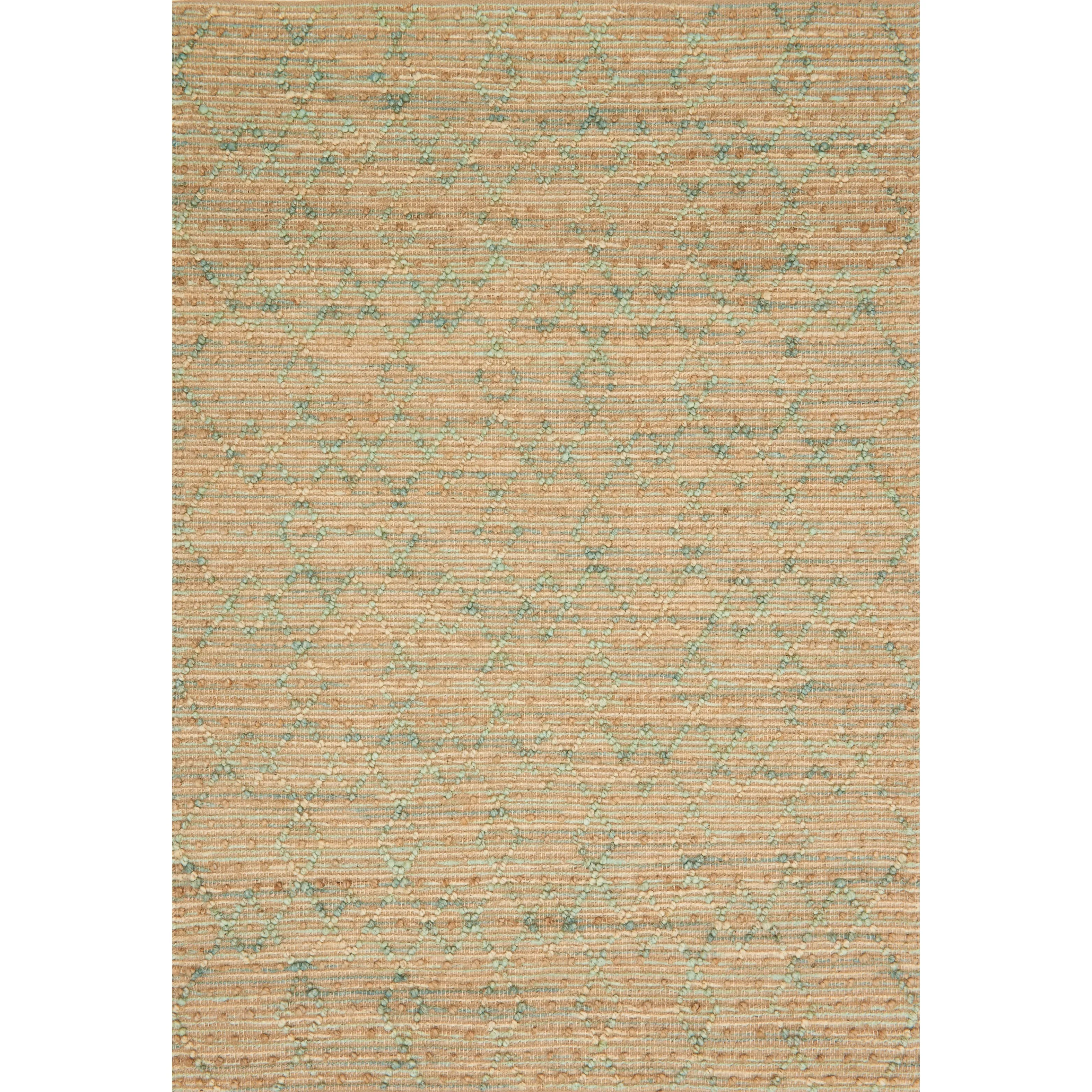 Alexander Home Ember Geometric Hand-Woven Jute Rug