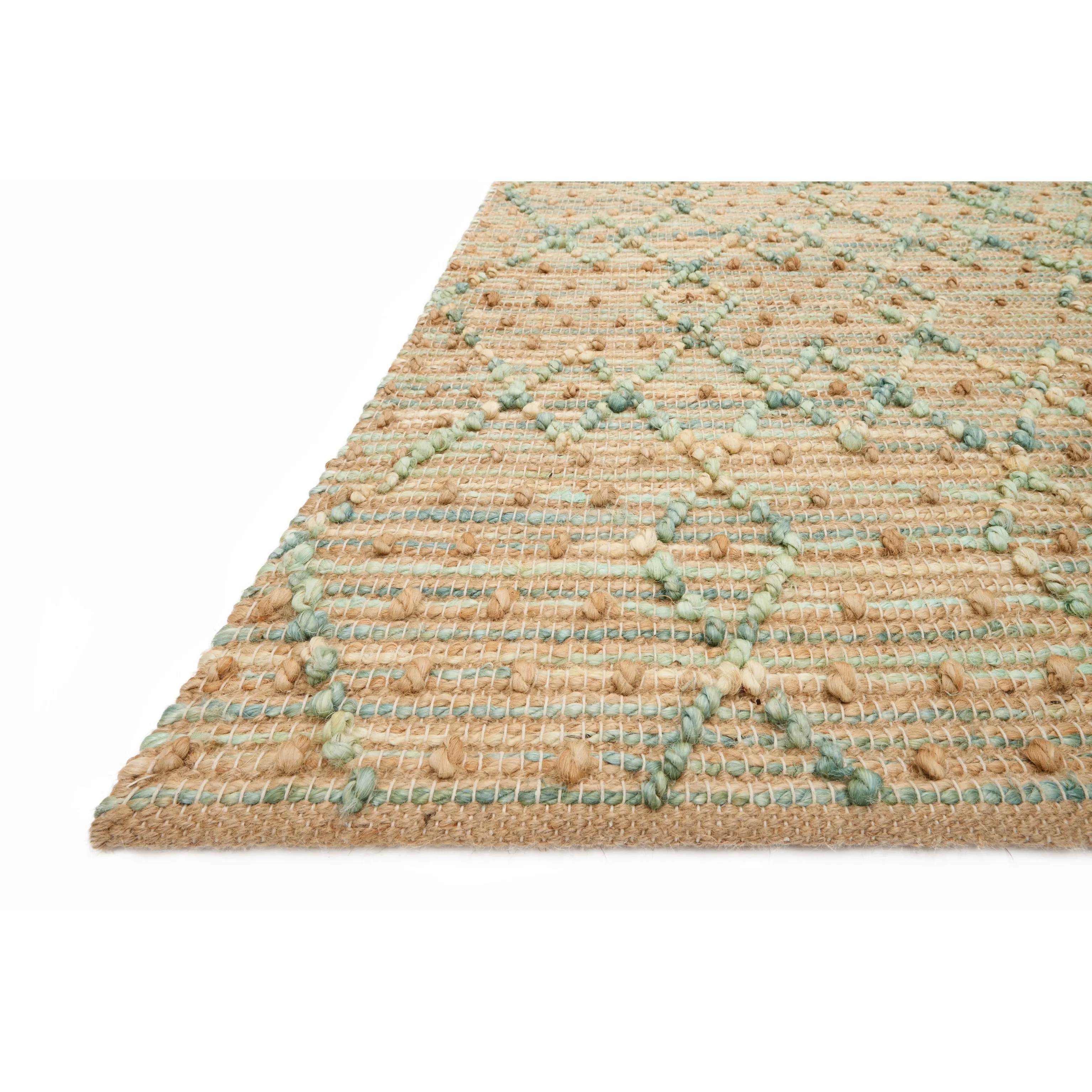 Alexander Home Ember Geometric Hand-Woven Jute Rug