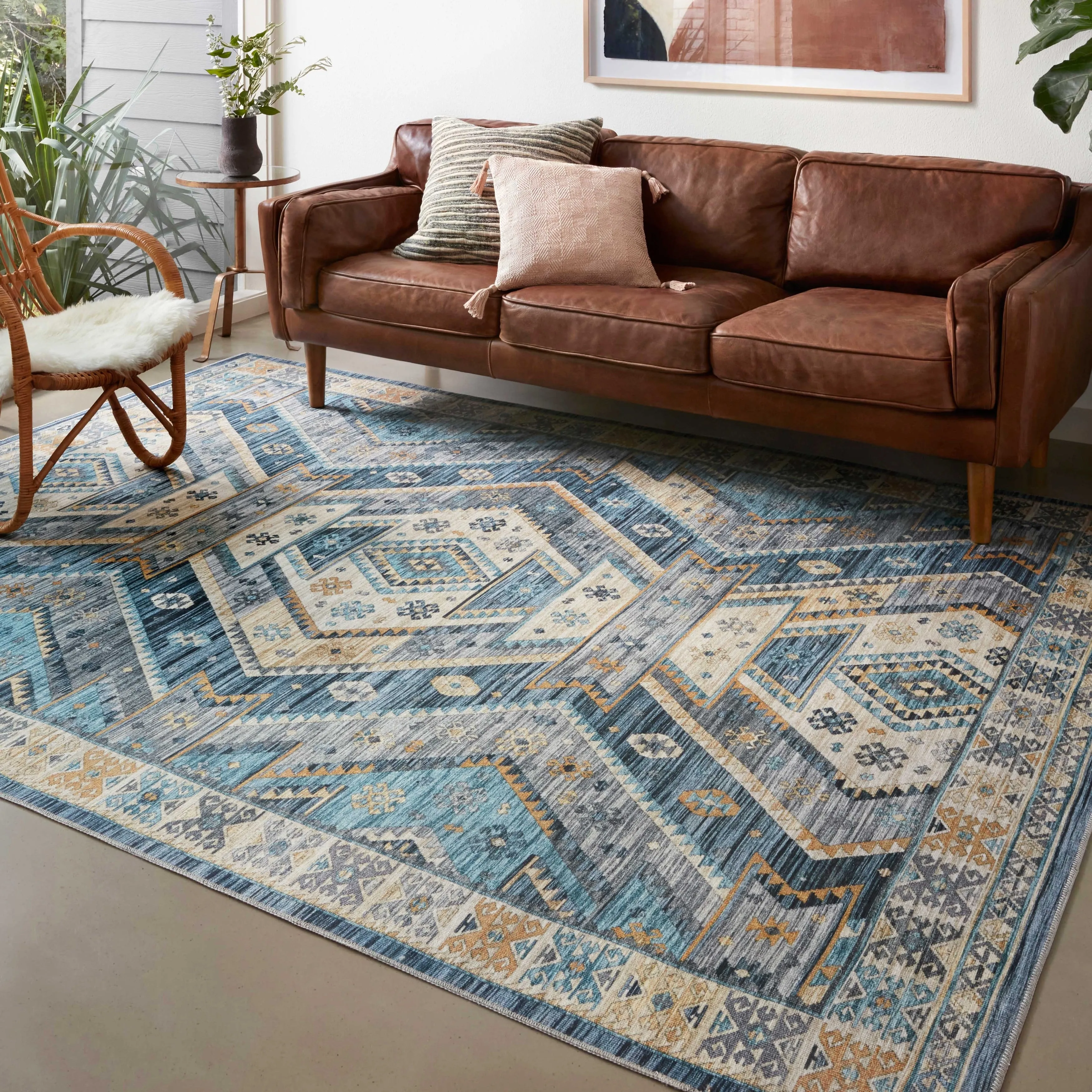 Alexander Home Escalante Southwestern Area Rug