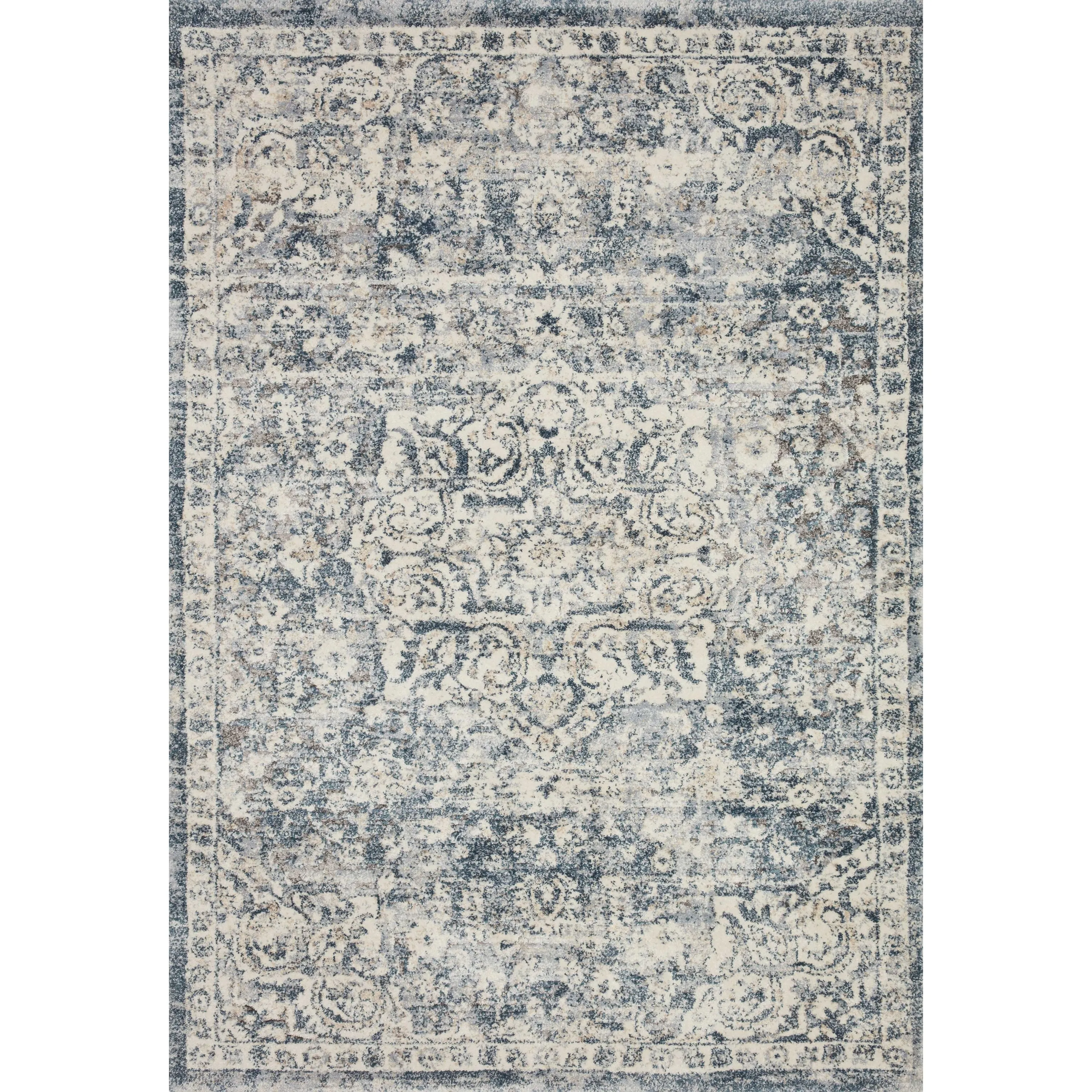 Alexander Home Giovanni Transitional Botanical Area Rug