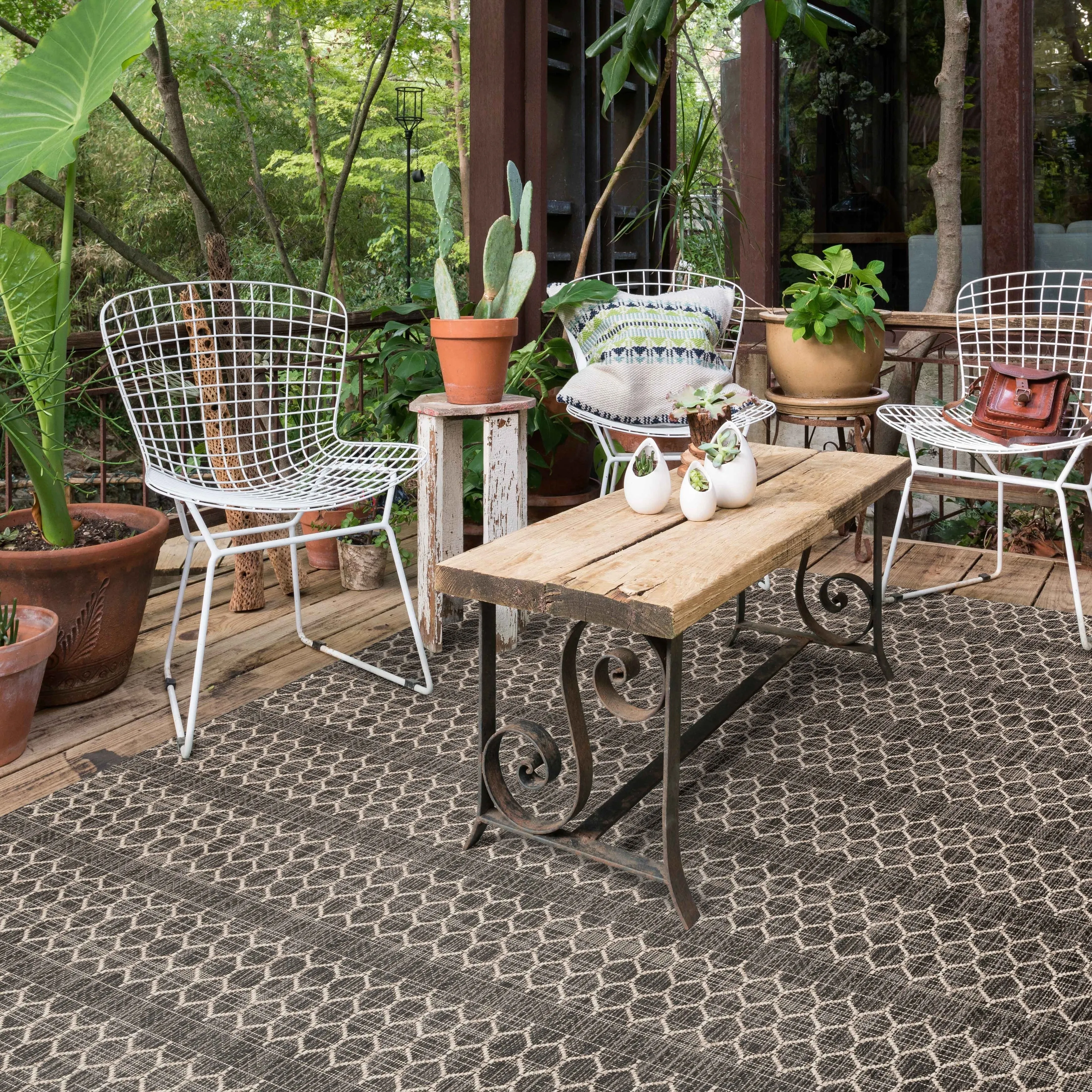 Alexander Home Havannah Indoor/ Outdoor Geometric Rug