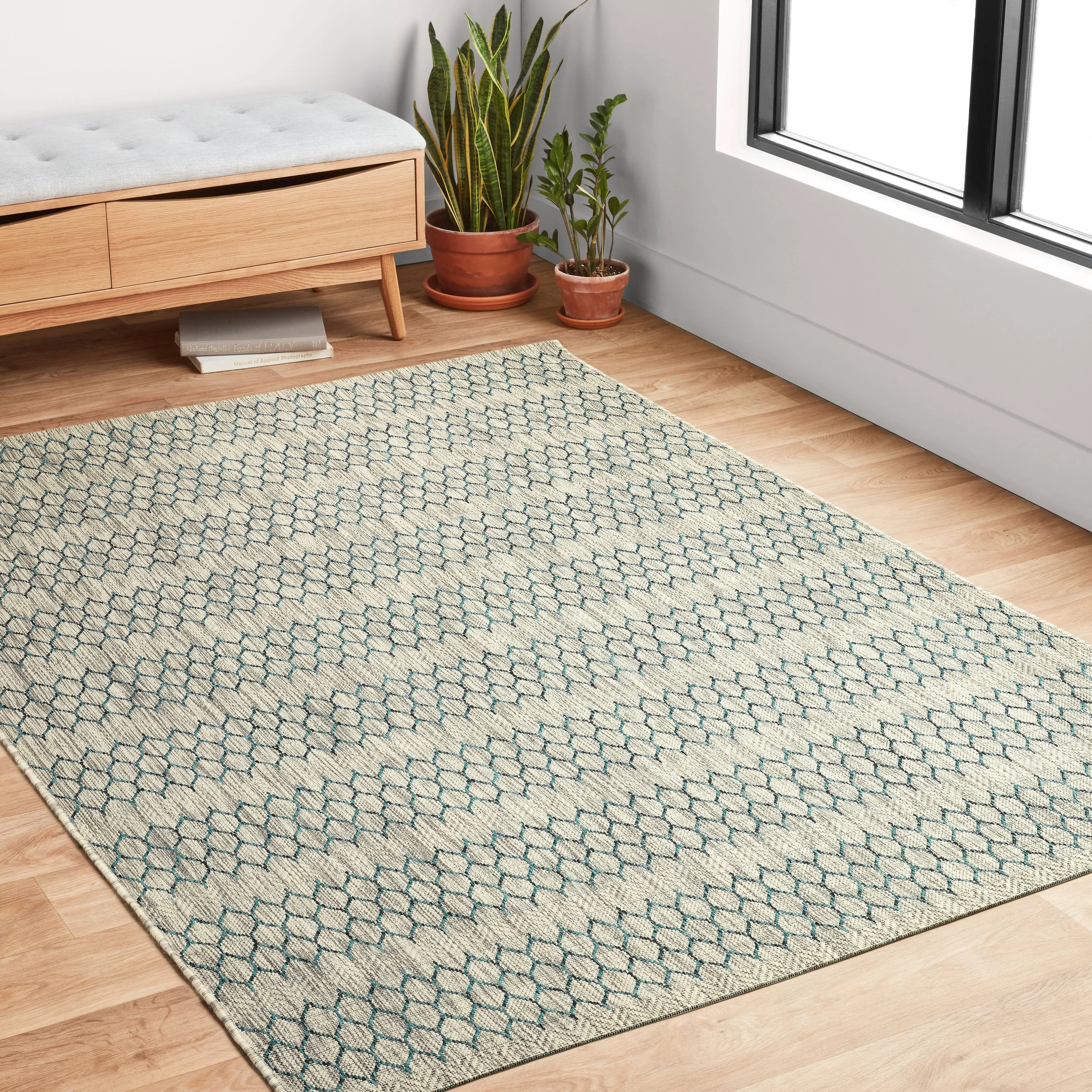 Alexander Home Havannah Indoor/ Outdoor Geometric Rug