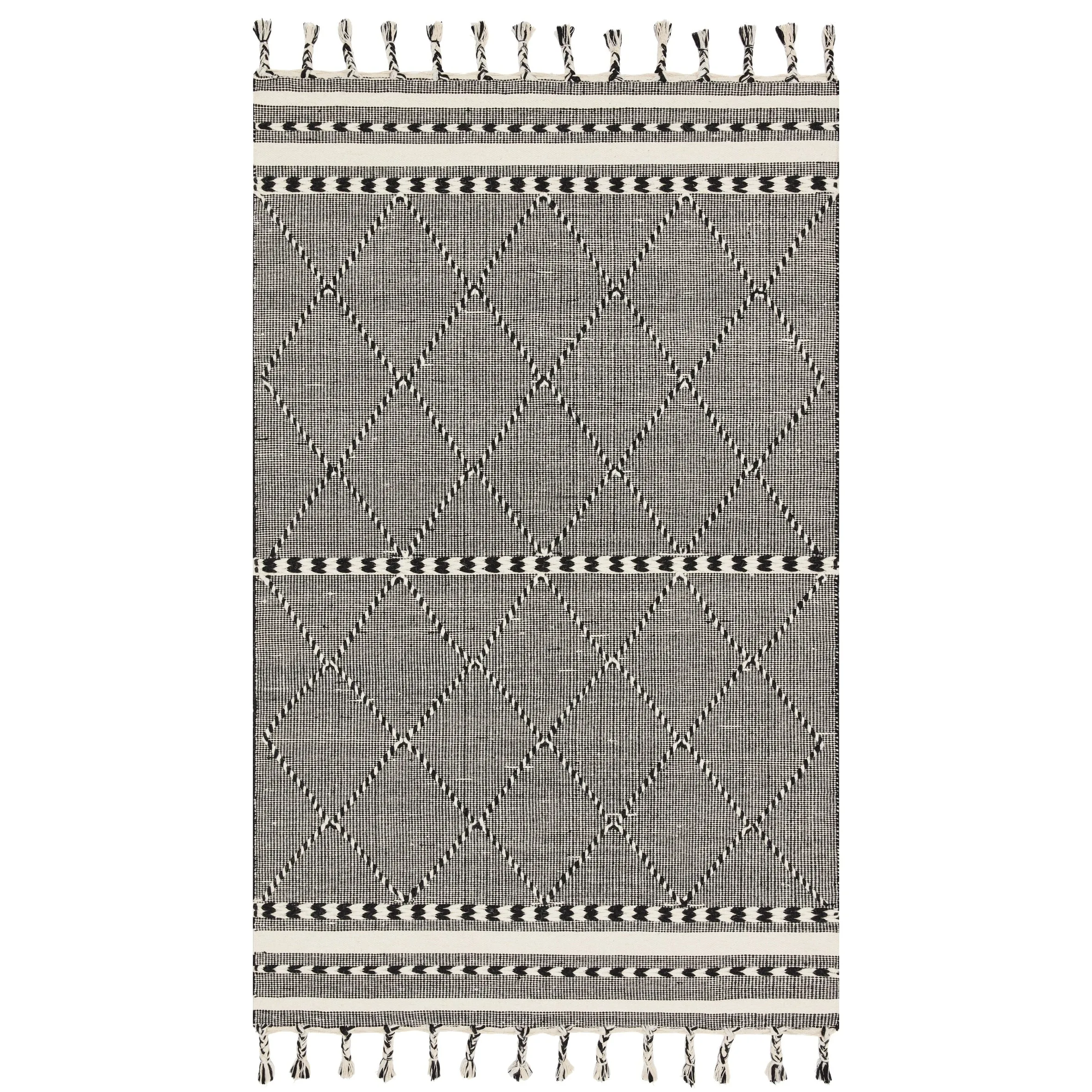 Alexander Home Isaiah Global Hand Loomed Geometric Wool Rug
