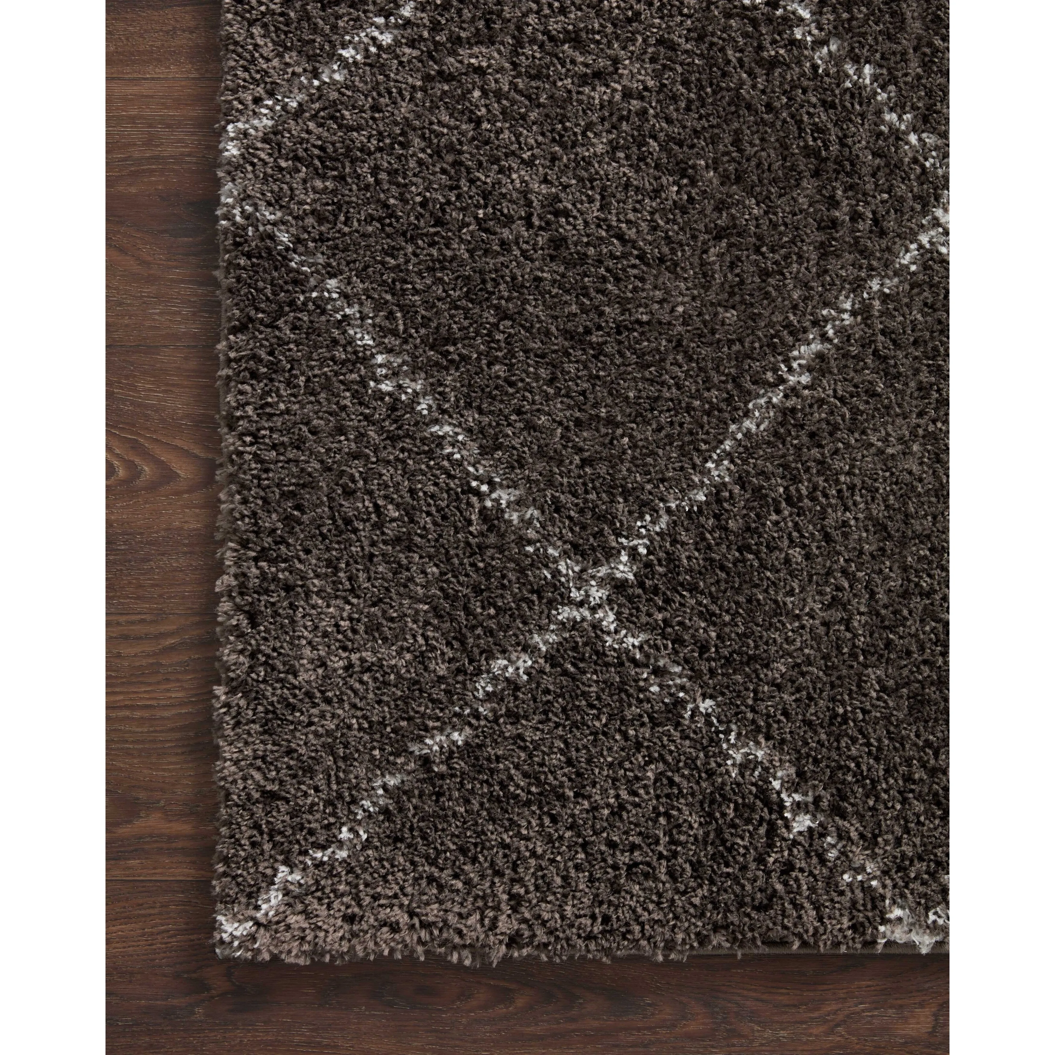 Alexander Home Kazi Modern Trellis Shag Area Rug