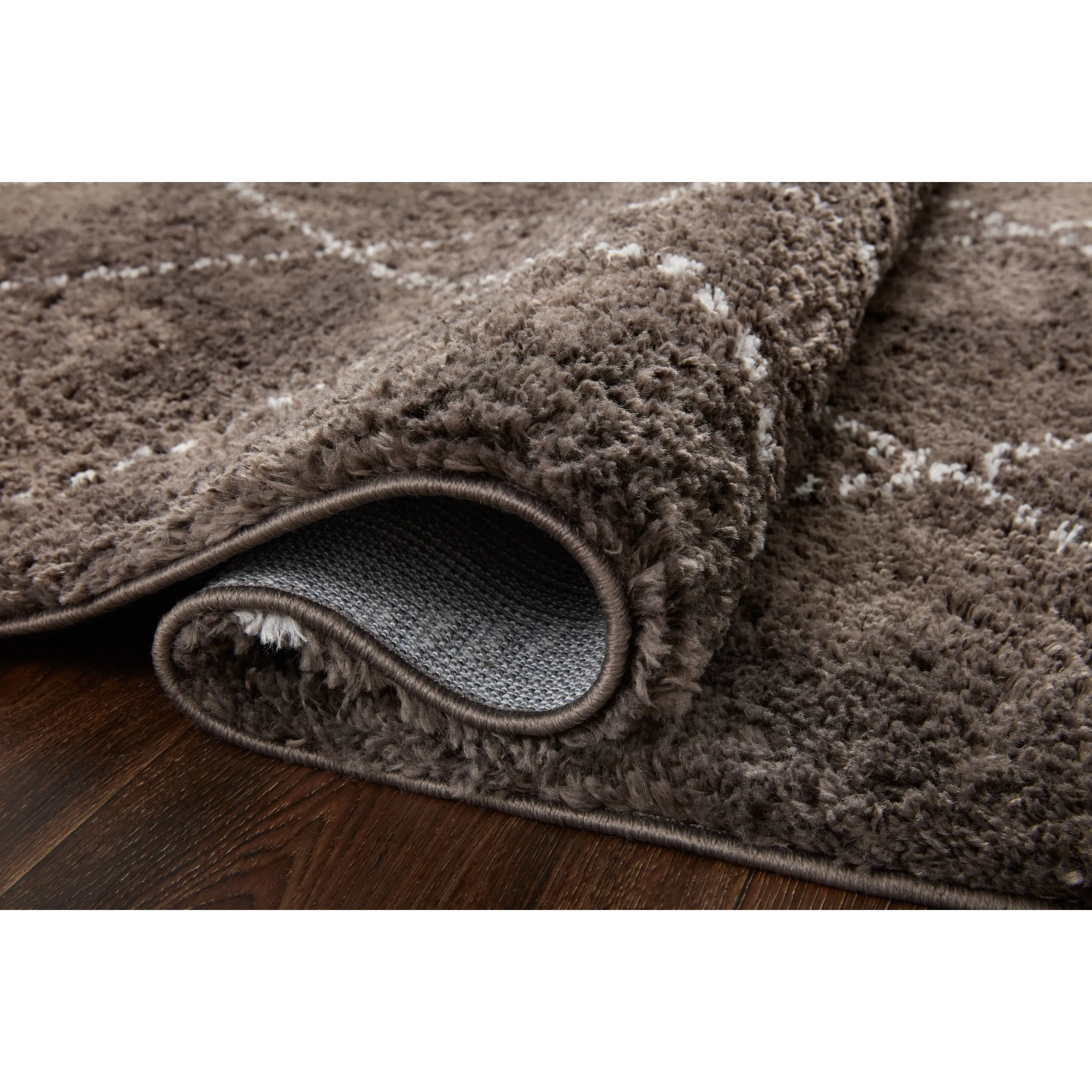 Alexander Home Kazi Modern Trellis Shag Area Rug