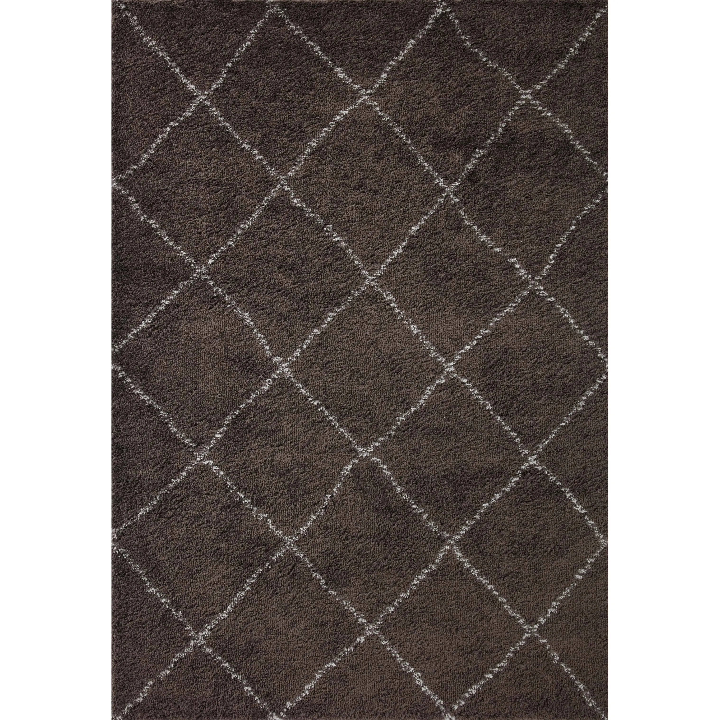 Alexander Home Kazi Modern Trellis Shag Area Rug