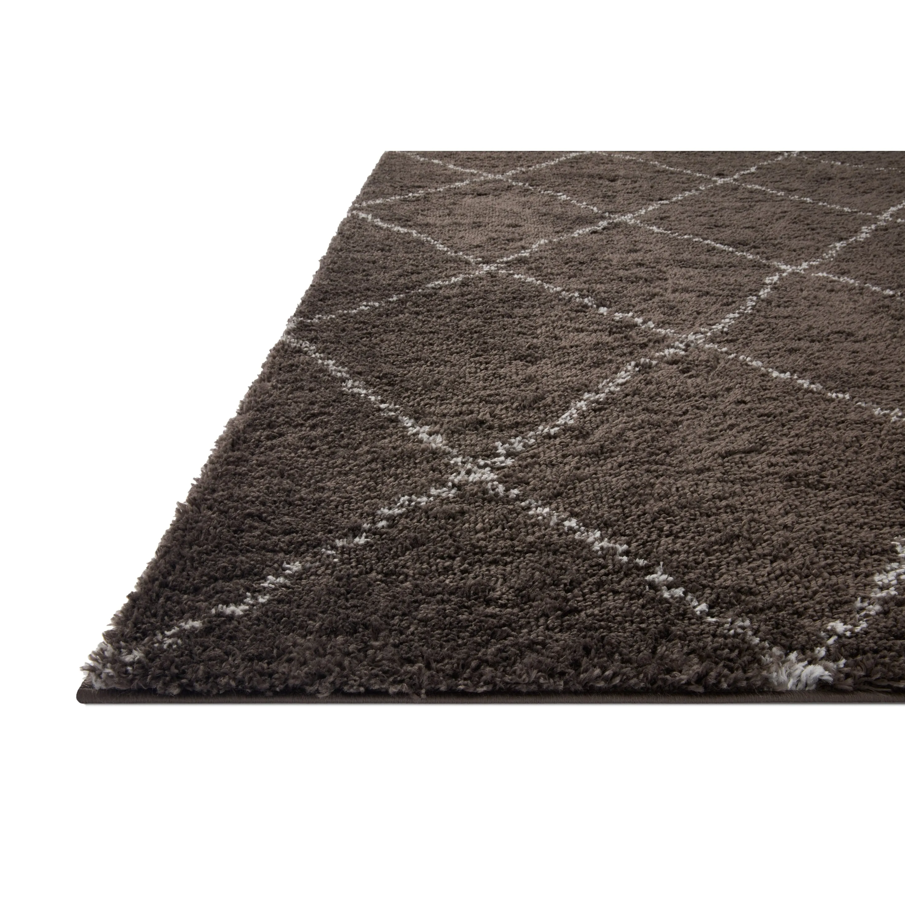 Alexander Home Kazi Modern Trellis Shag Area Rug
