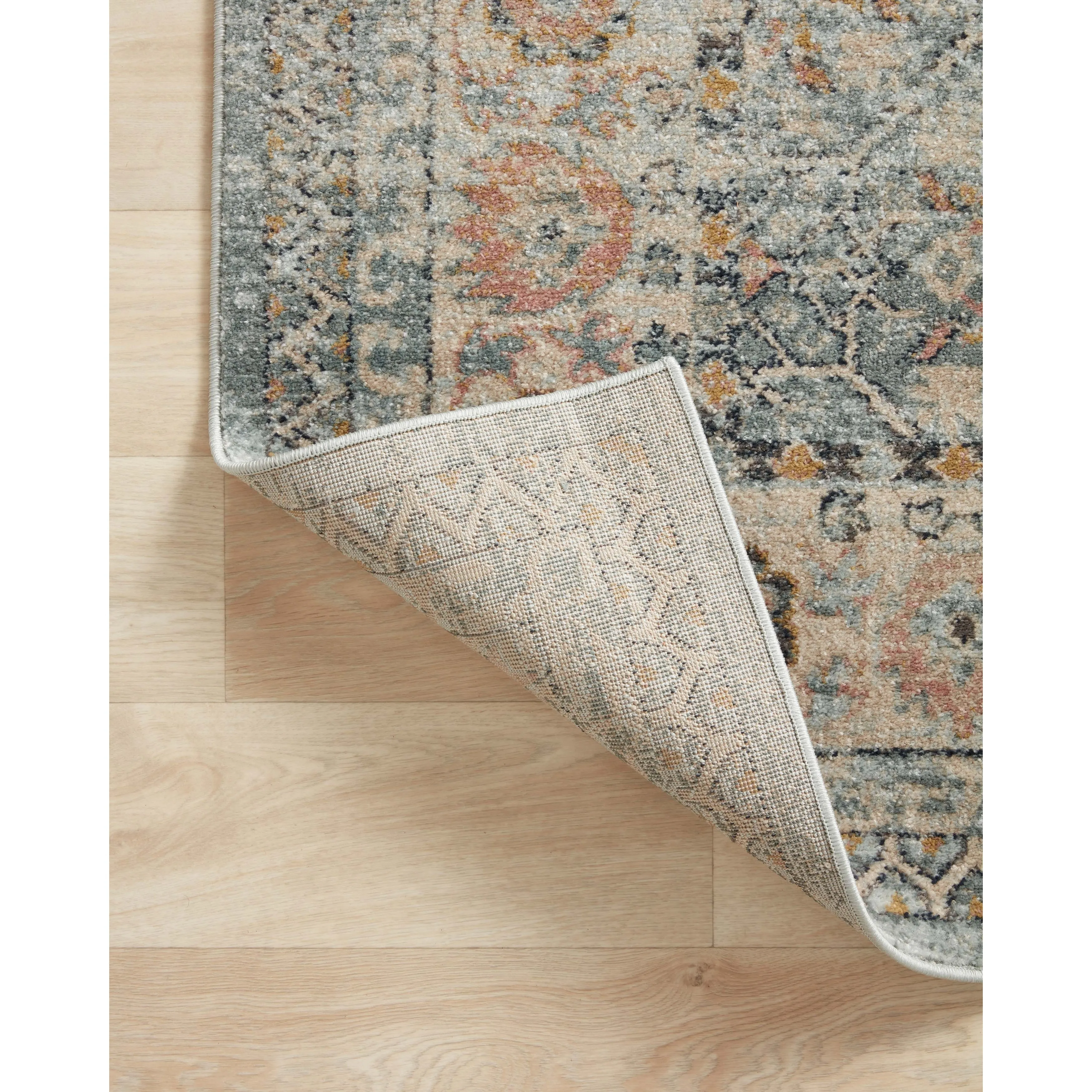 Alexander Home Luxe Shabby Chic Antiqued Distressed Oriental Area Rug