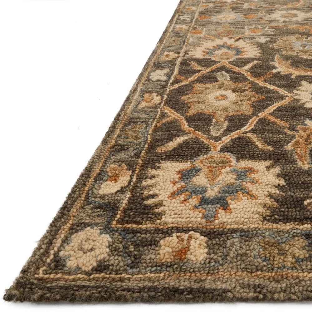 Alexander Home Madaline Hand-Hooked 100% Wool Victorian Rug