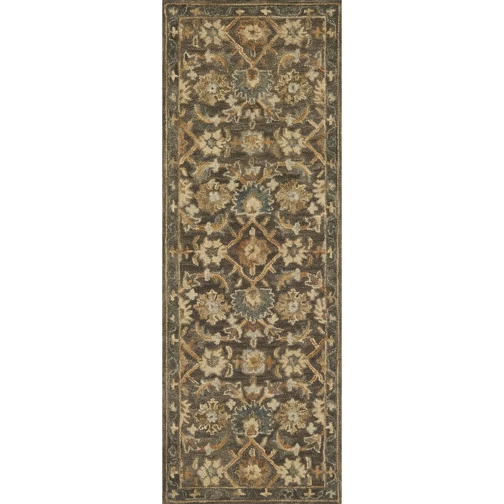 Alexander Home Madaline Hand-Hooked 100% Wool Victorian Rug