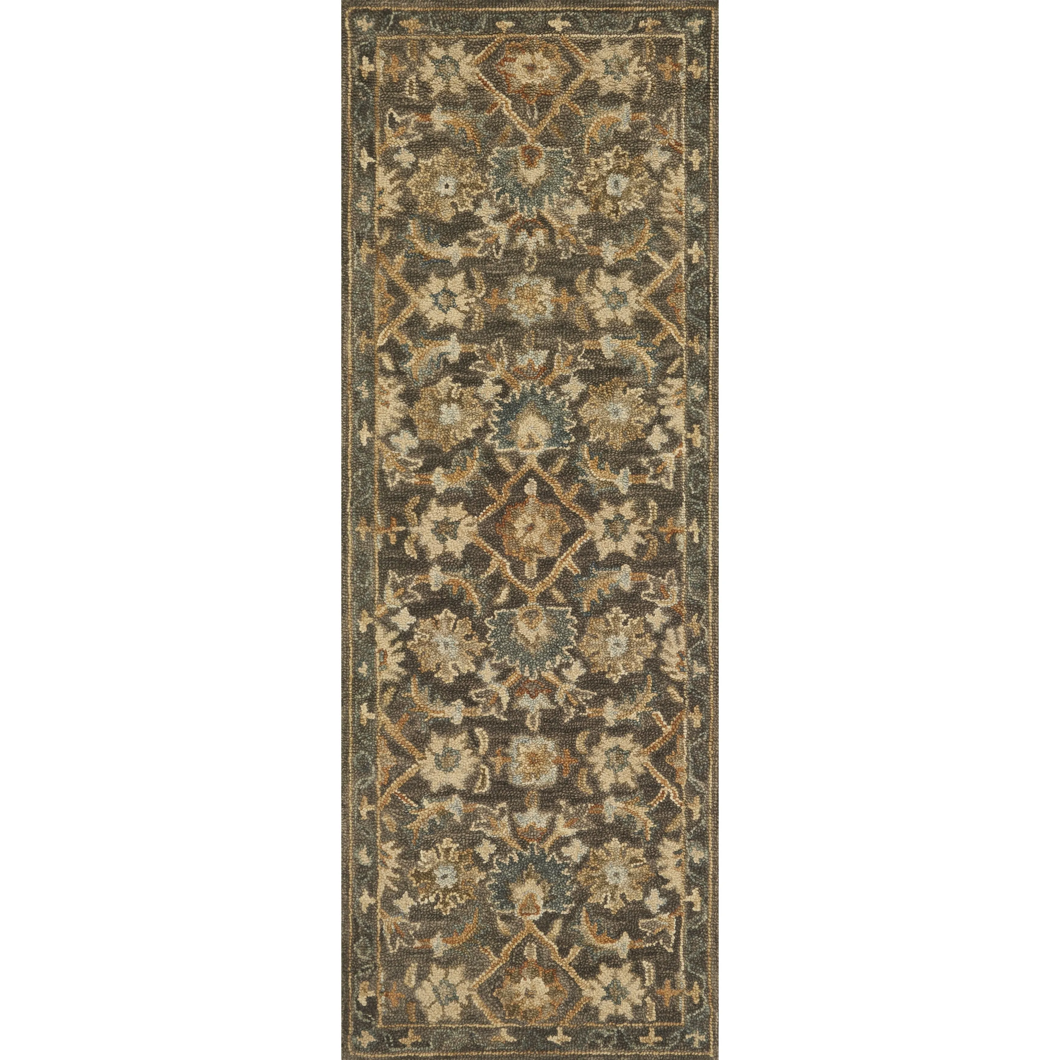 Alexander Home Madaline Hand-Hooked 100% Wool Victorian Rug
