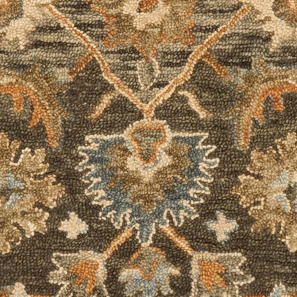 Alexander Home Madaline Hand-Hooked 100% Wool Victorian Rug