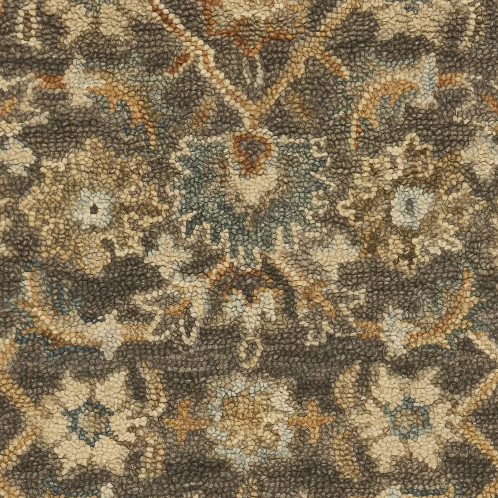 Alexander Home Madaline Hand-Hooked 100% Wool Victorian Rug