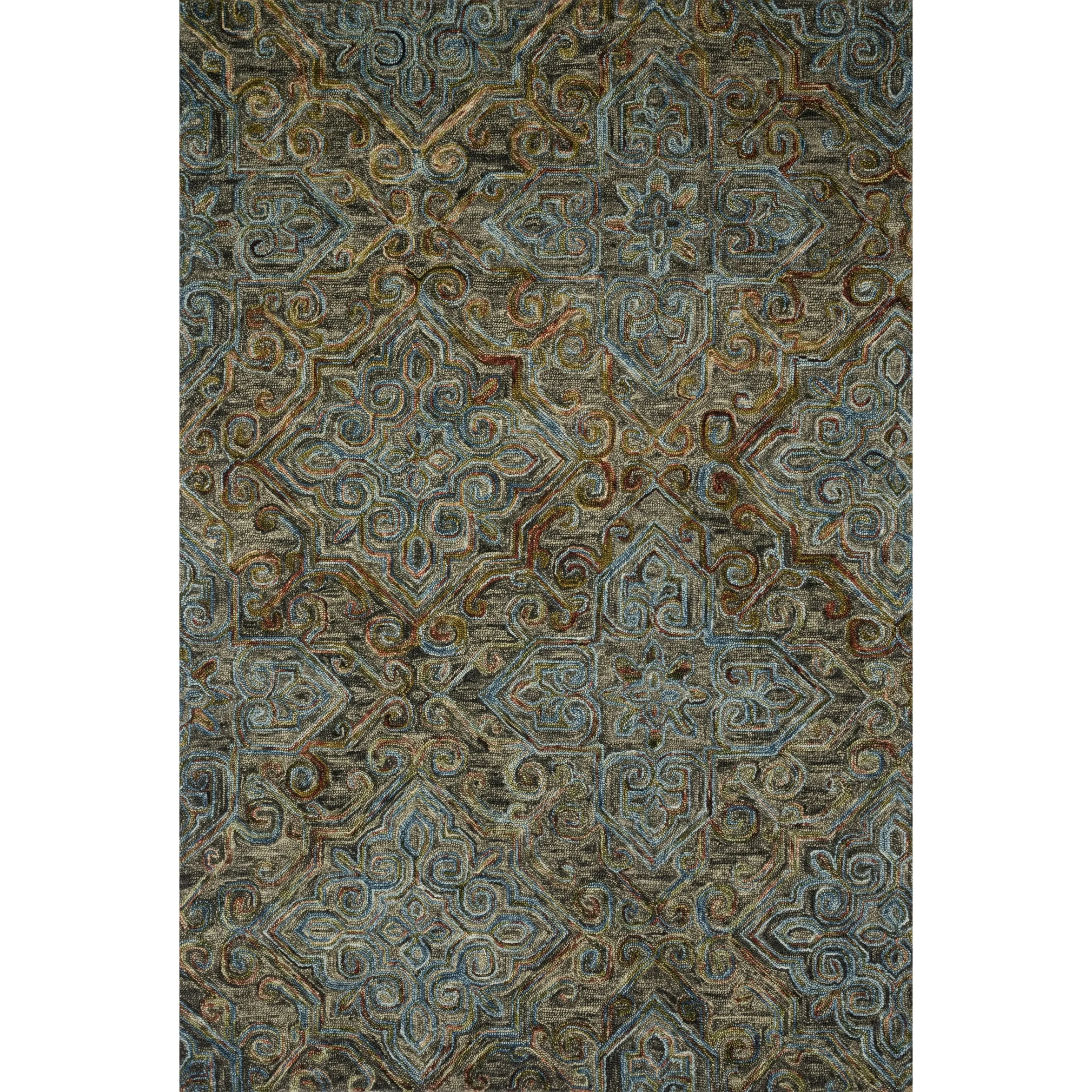 Alexander Home Madeline 100% Wool Hand-Hooked Traditional Area Rug