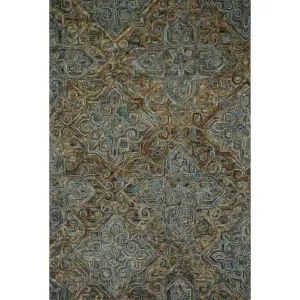 Alexander Home Madeline 100% Wool Hand-Hooked Traditional Area Rug