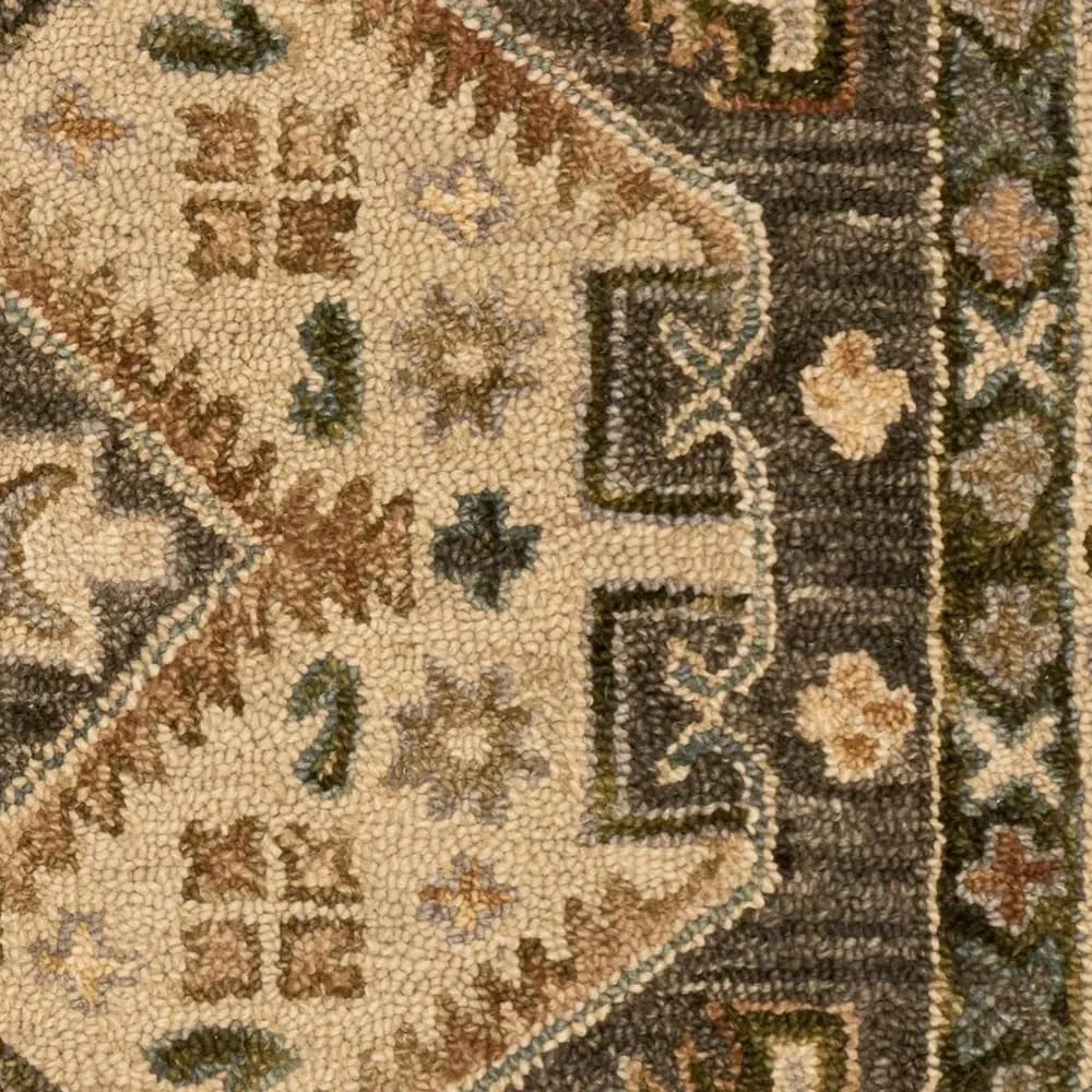 Alexander Home Madeline Wool Hand-hooked Geometric Rug